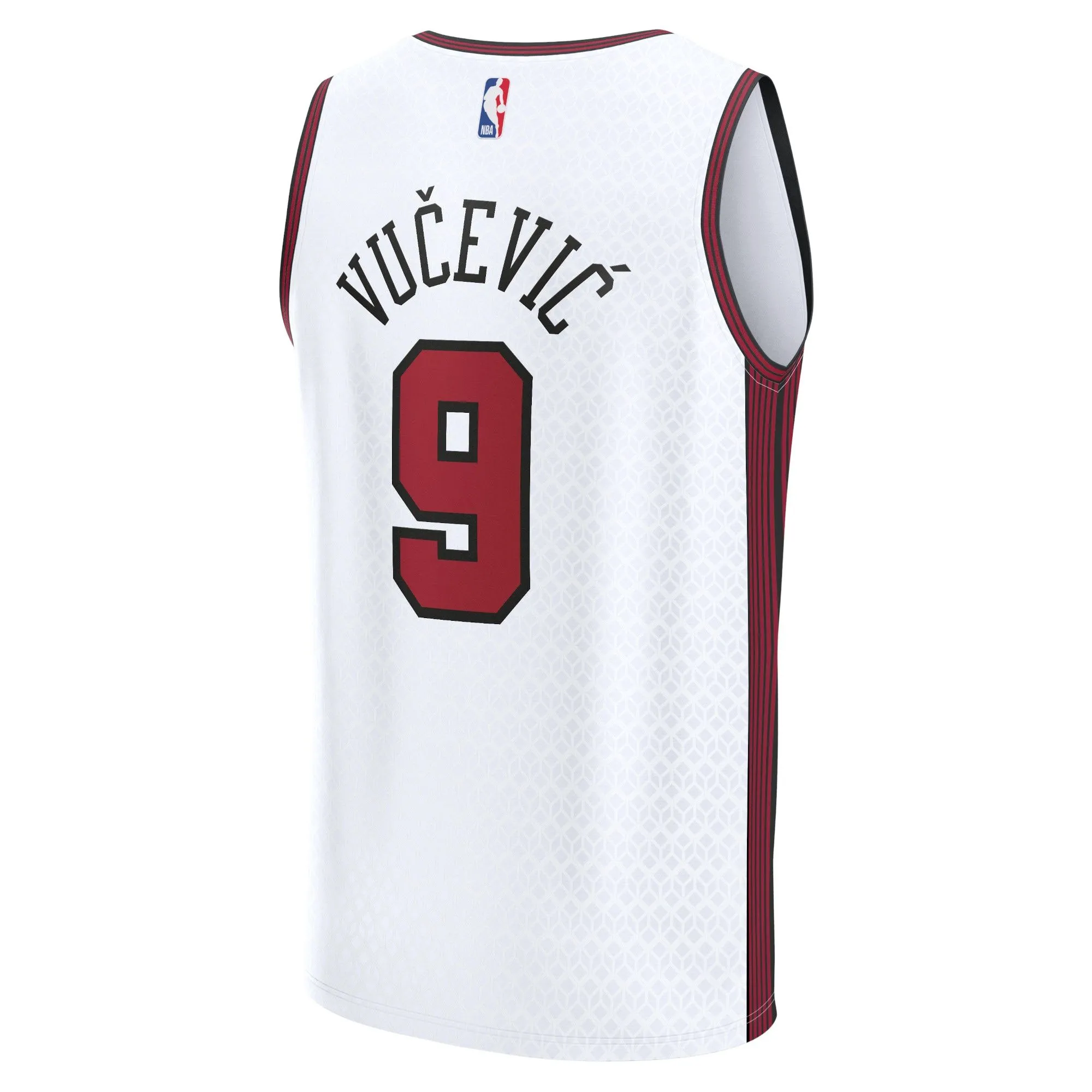 Nikola Vucevic Chicago Bulls Fanatics Branded Fastbreak Jersey - City Edition - White