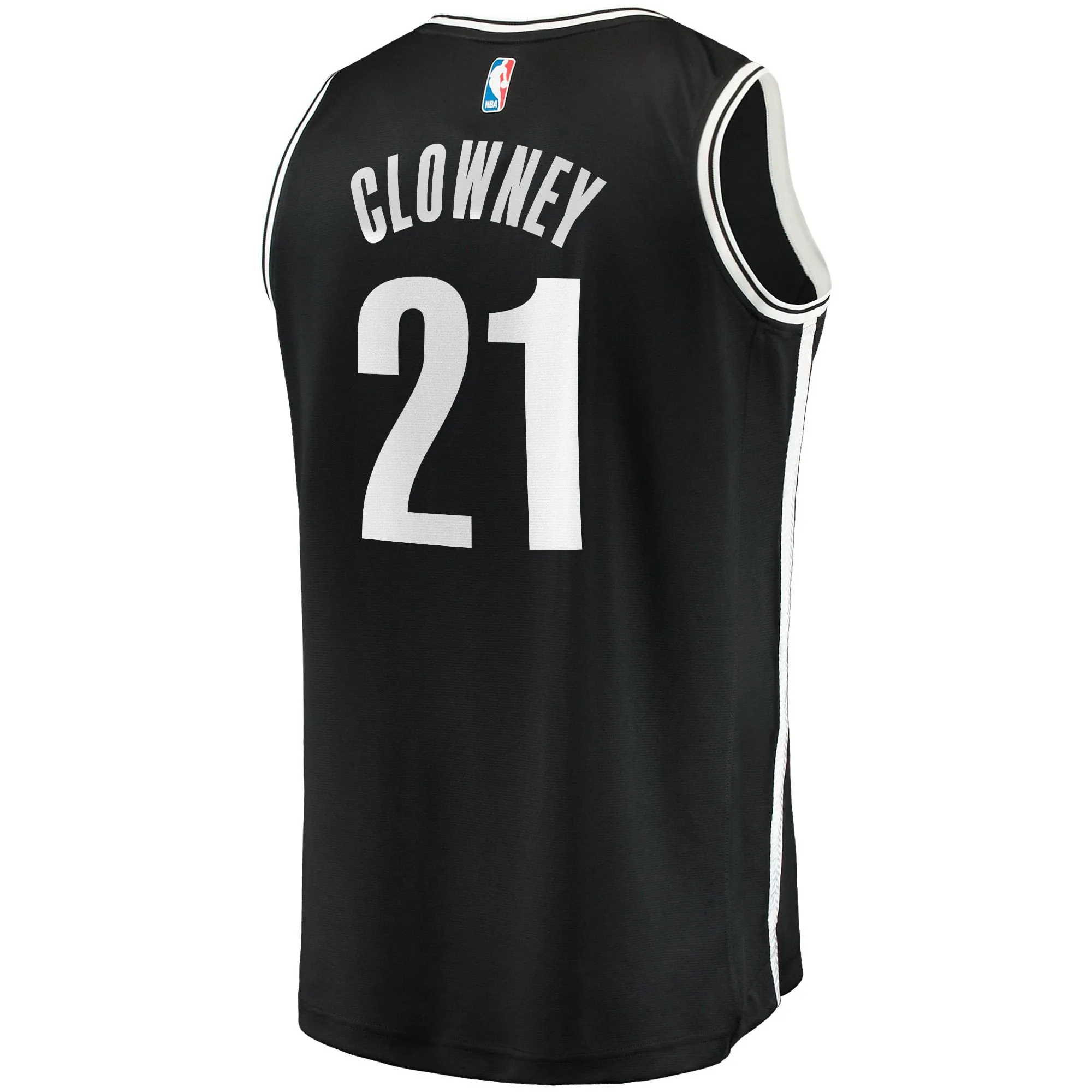 Noah Clowney Brooklyn Nets Fanatics Branded  Fast Break Replica Jersey - Icon Edition - Black