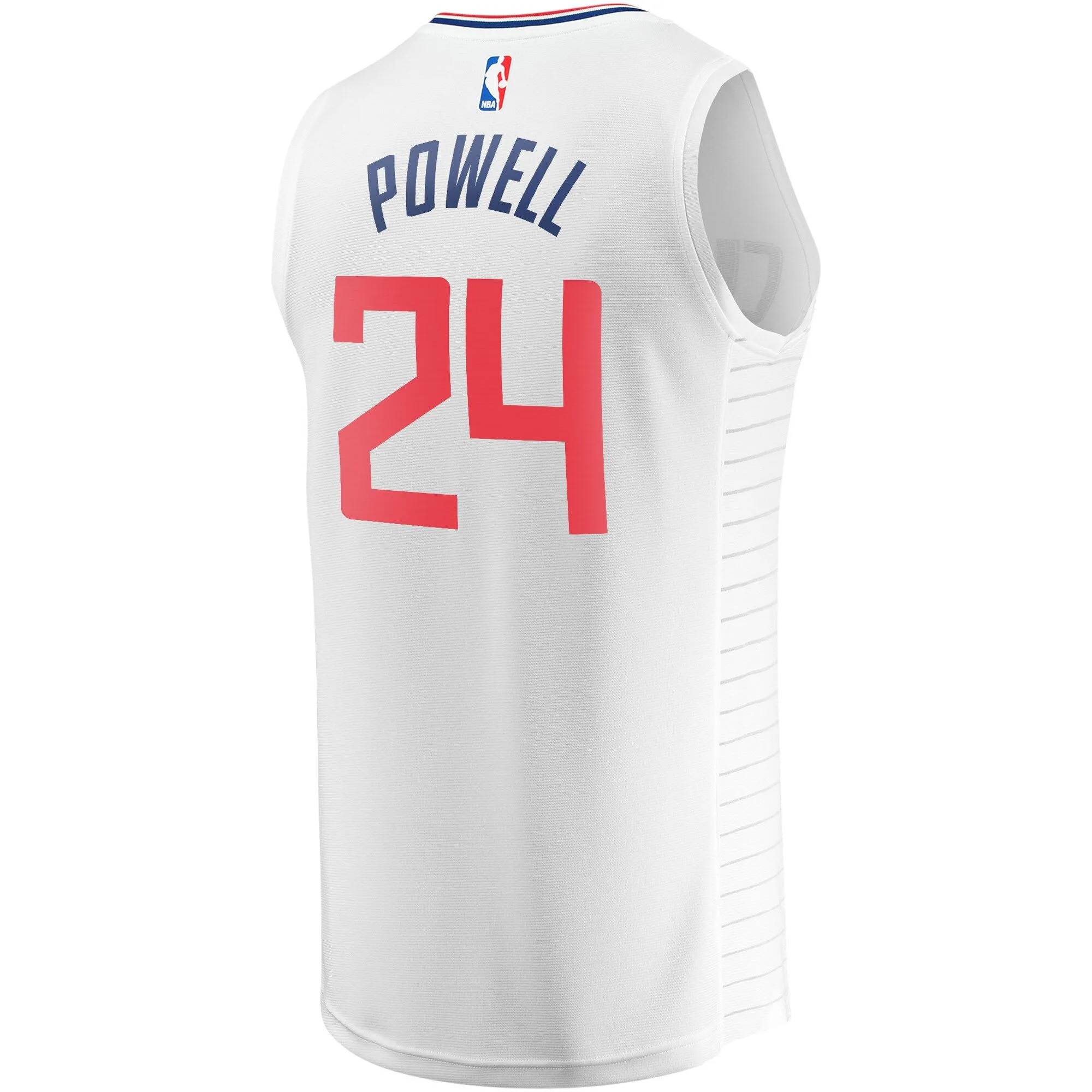 Norman Powell LA Clippers Fanatics Branded Youth Fast Break Player Jersey - Association Edition - White