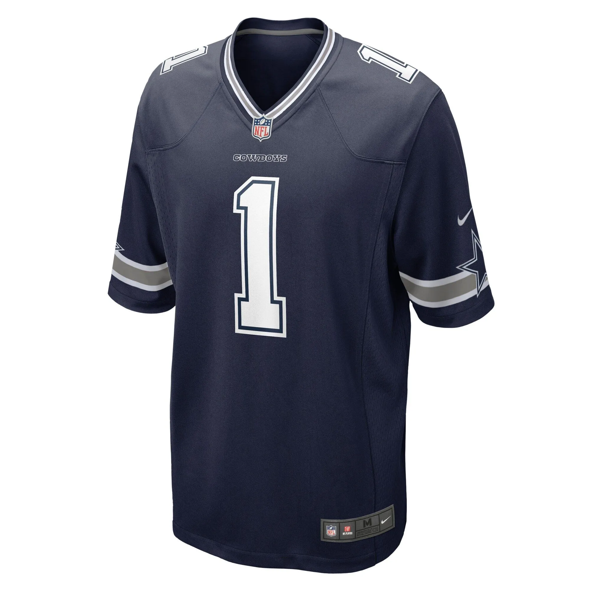 Number 1 Dad Dallas Cowboys  Game Jersey - Navy