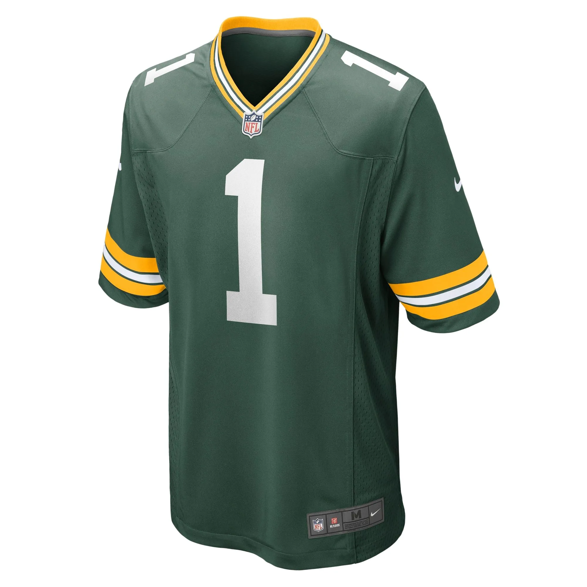 Number 1 Dad Green Bay Packers  Game Jersey - Green