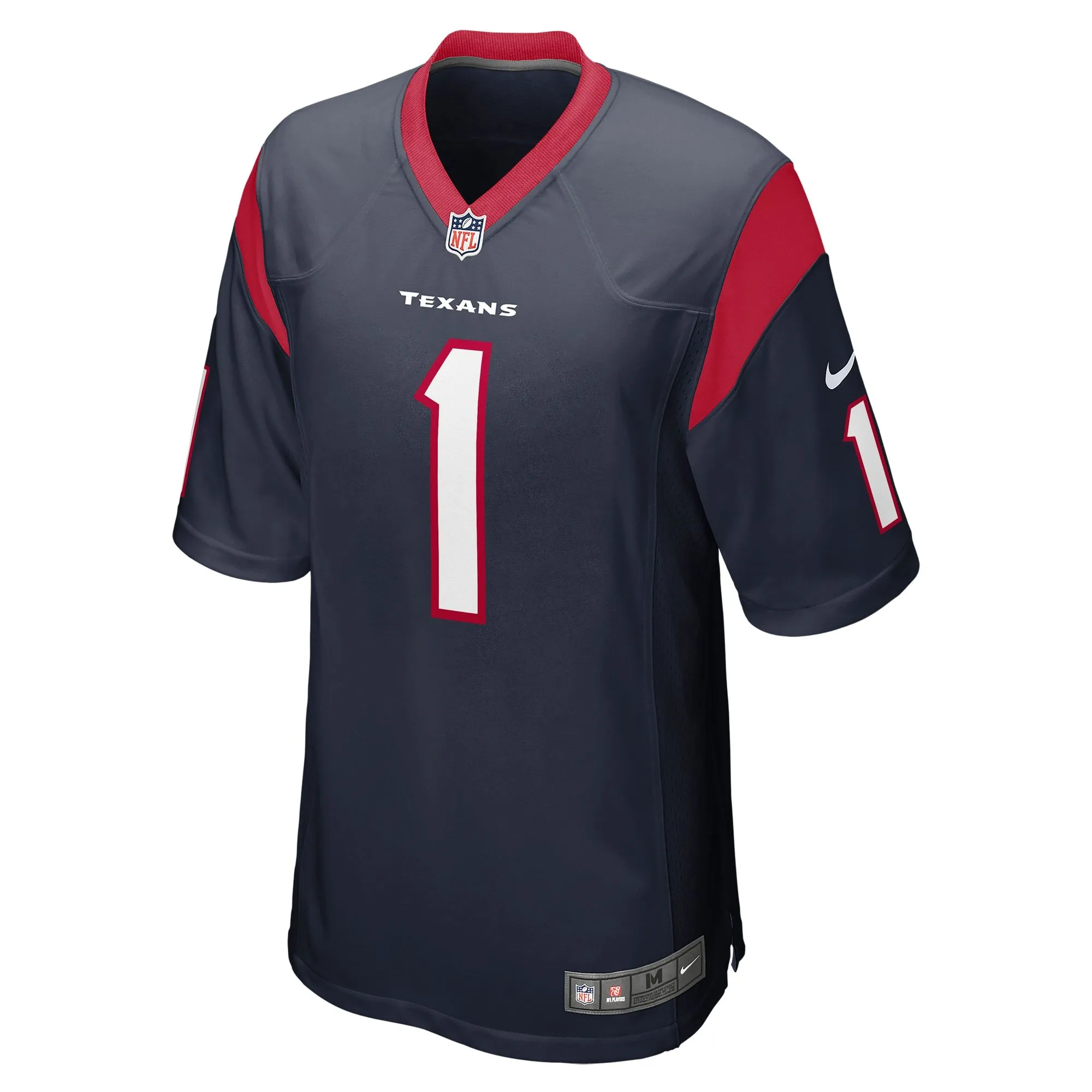 Number 1 Dad Houston Texans  Game Jersey - Navy