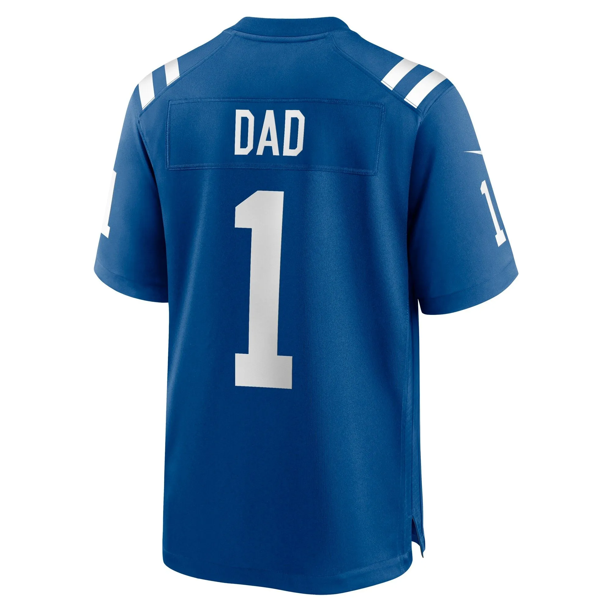 Number 1 Dad Indianapolis Colts  Game Jersey - Royal