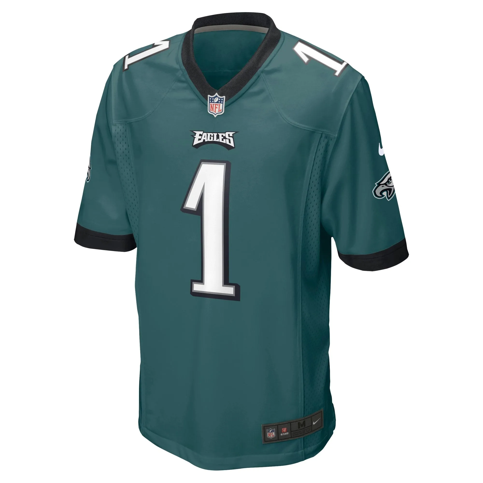 Number 1 Dad Philadelphia Eagles  Game Jersey - Midnight Green