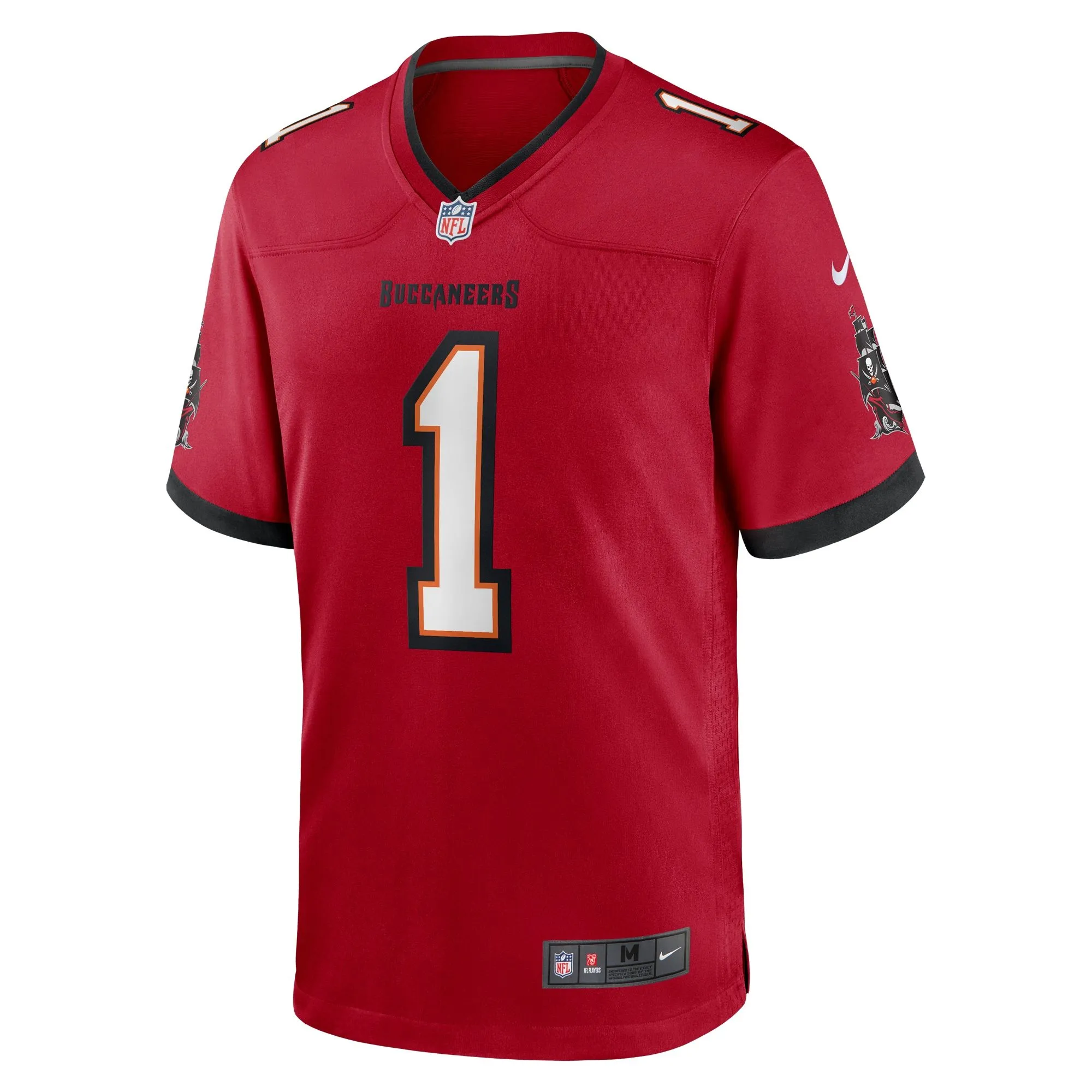 Number 1 Dad Tampa Bay Buccaneers  Game Jersey - Red