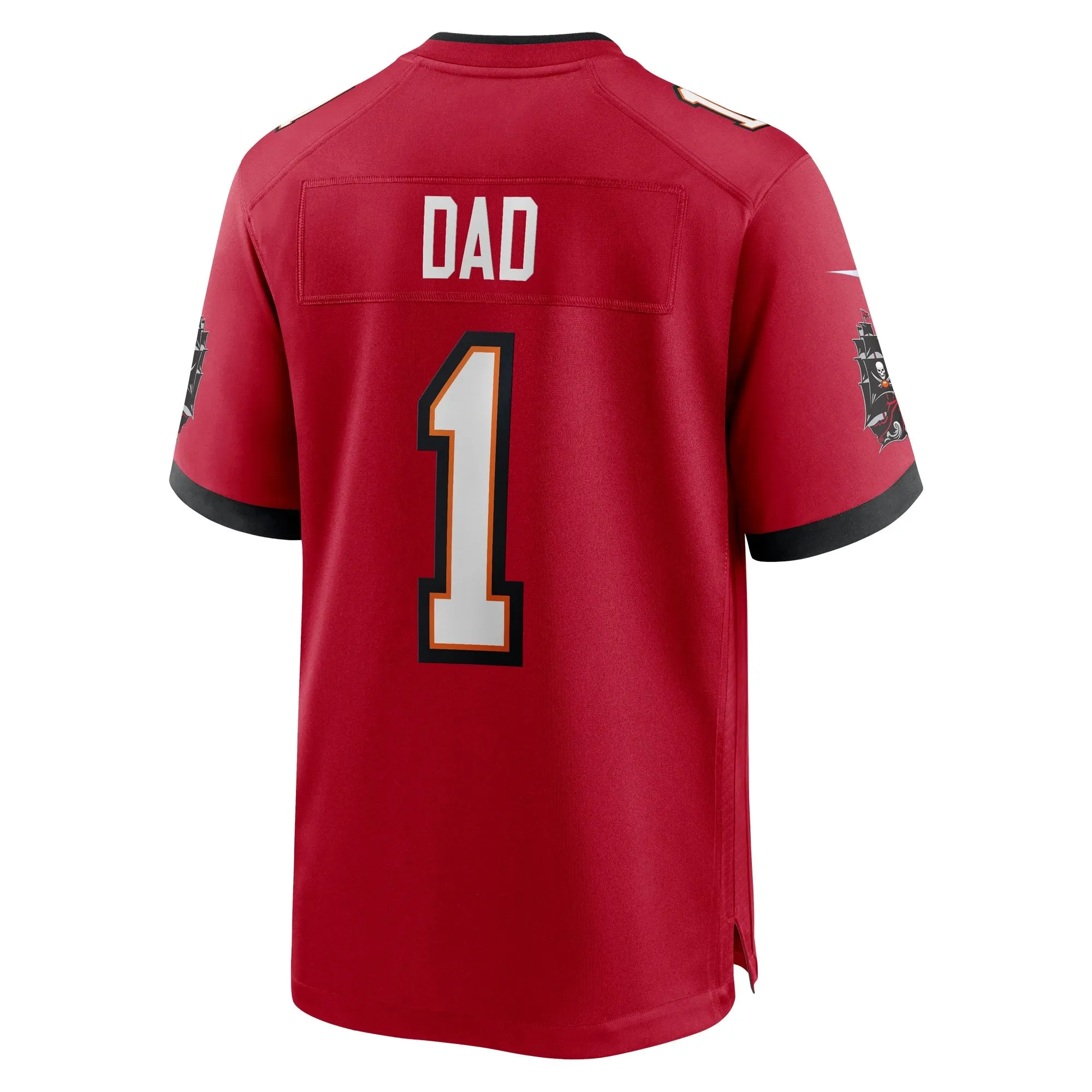 Number 1 Dad Tampa Bay Buccaneers  Game Jersey - Red