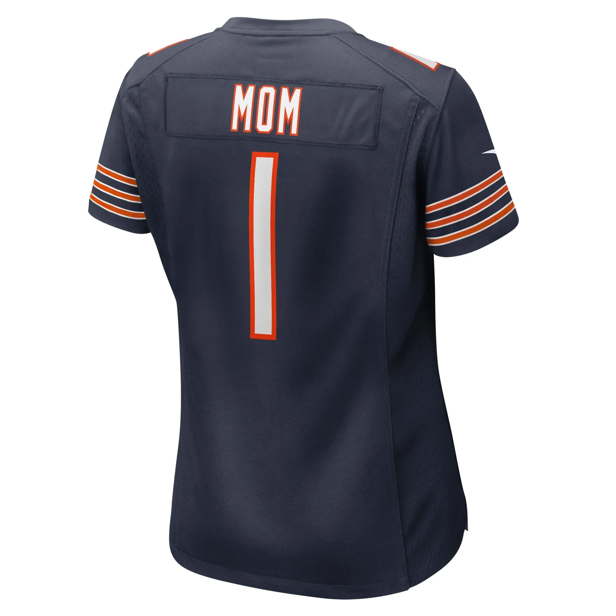 Number 1 Mom Chicago Bears  Women's Game Jersey - Navy