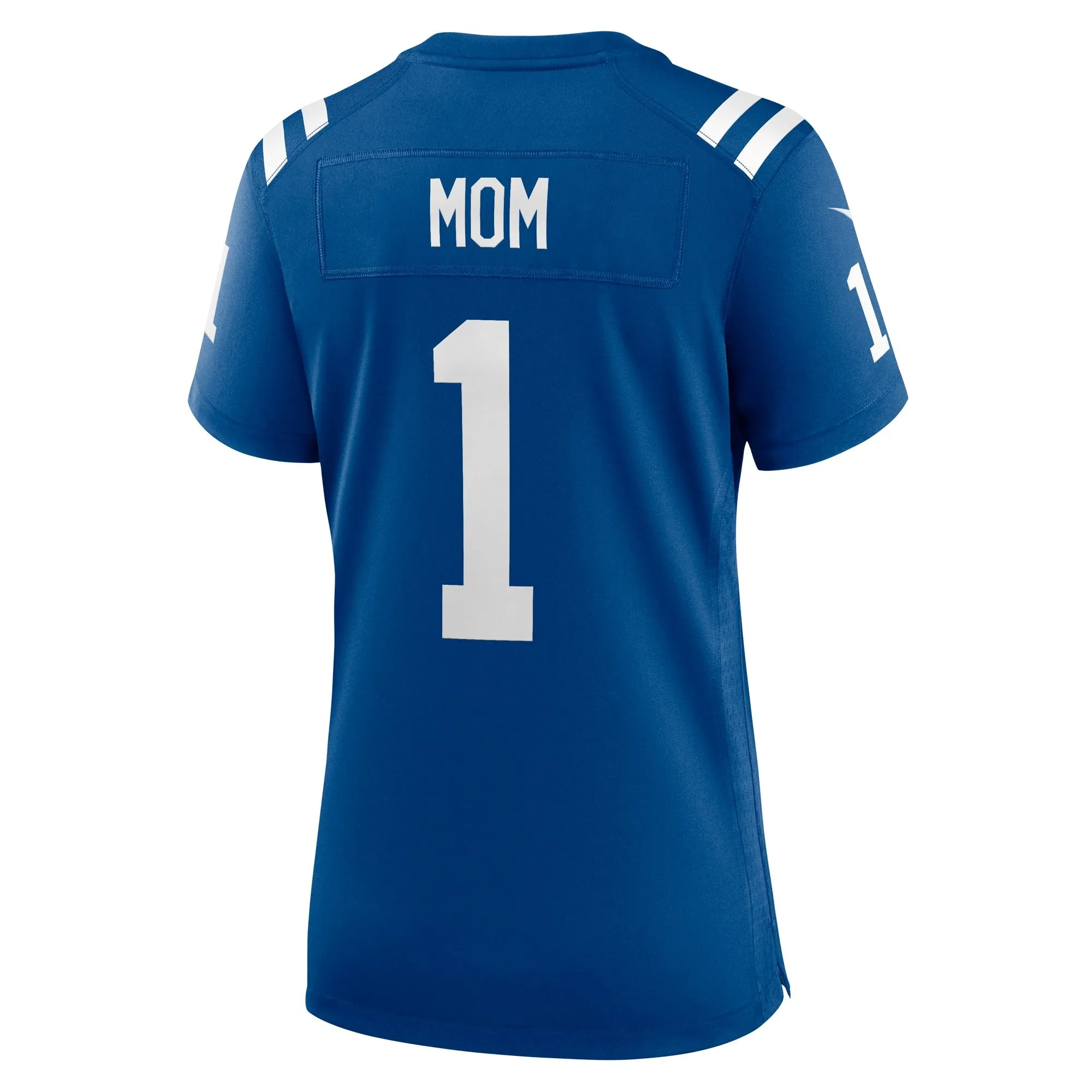 Number 1 Mom Indianapolis Colts  Women's Game Jersey - Royal