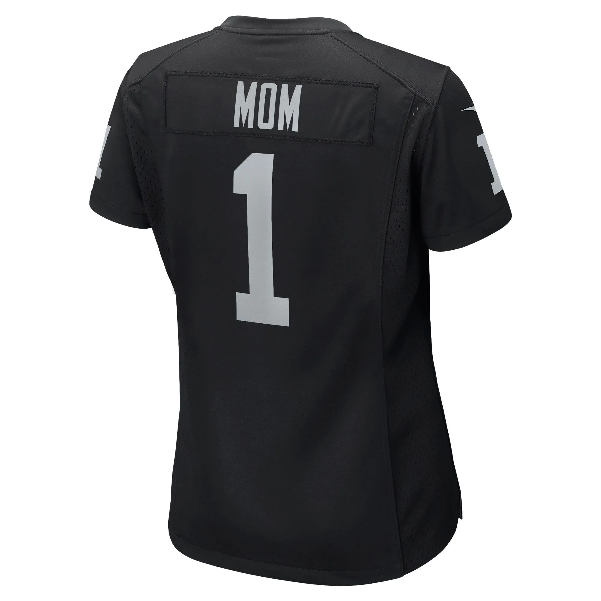 Number 1 Mom Las Vegas Raiders  Women's Game Jersey - Black