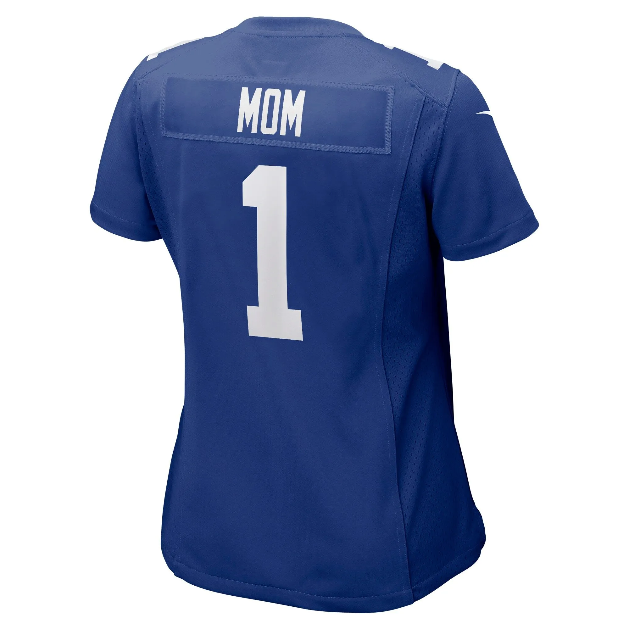 Number 1 Mom New York Giants  Women's Game Jersey - Royal