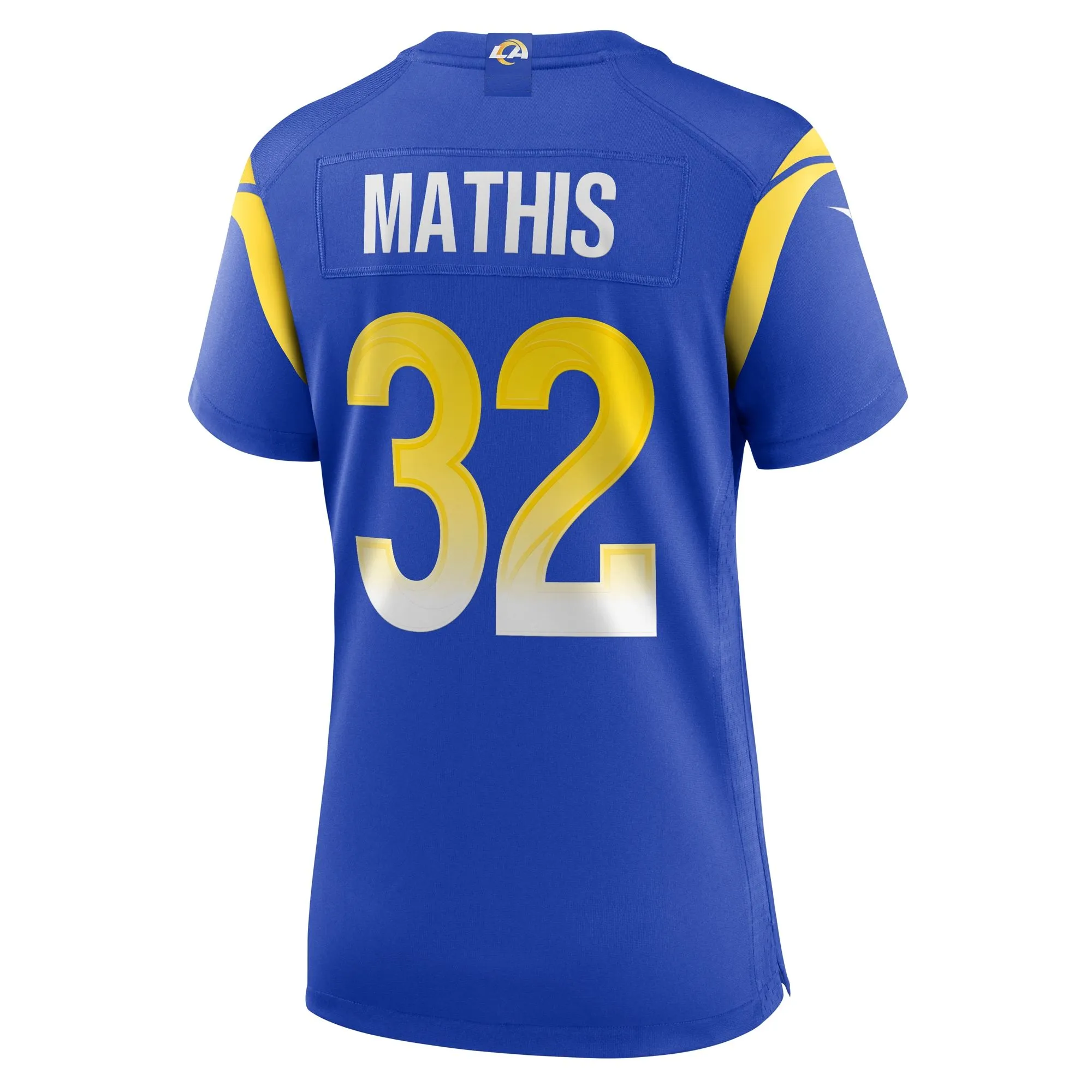 Ochaun Mathis Los Angeles Rams  Women's Home Game Jersey - Royal