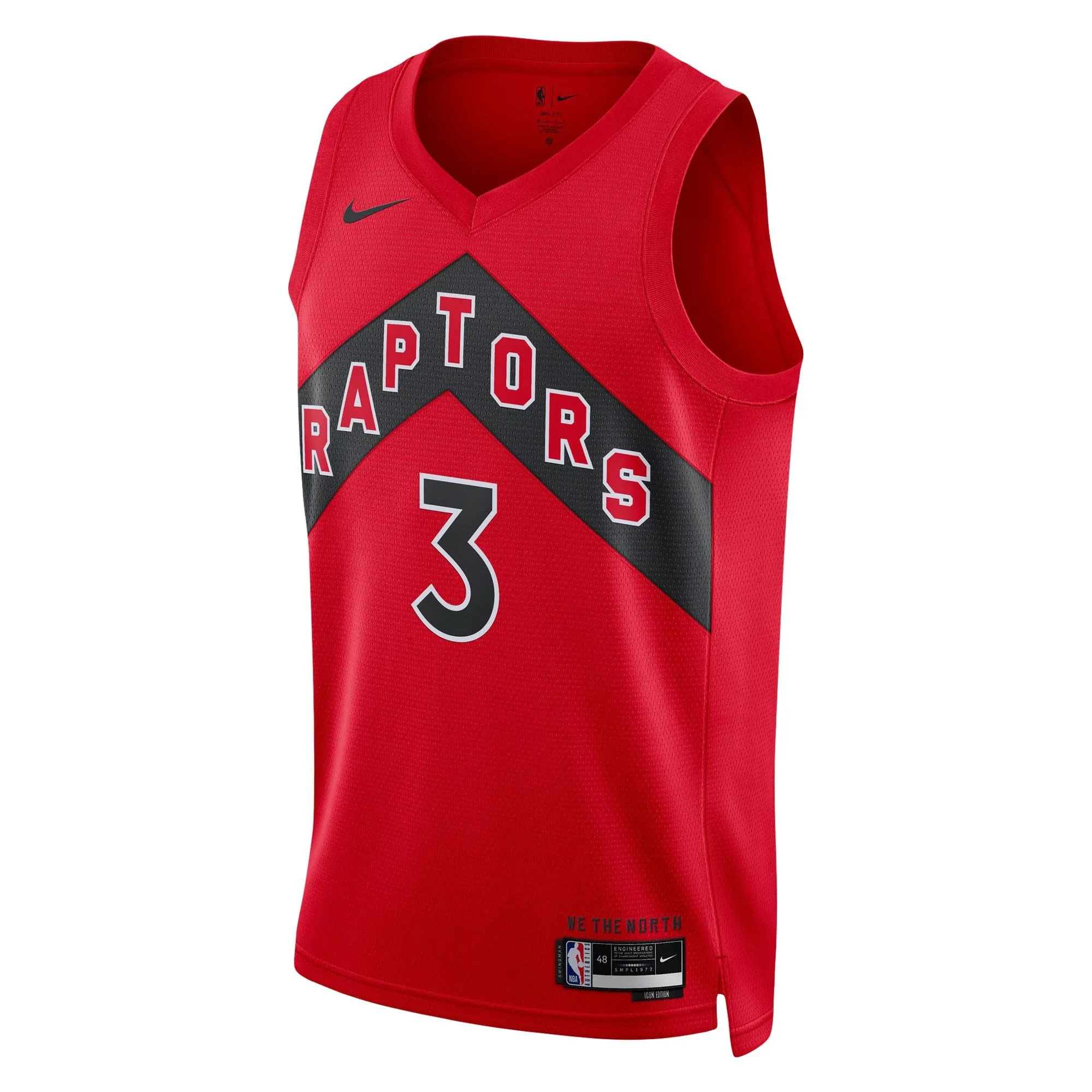 OG Anunoby Toronto Raptors  Unisex Swingman Jersey - Icon Edition - Red