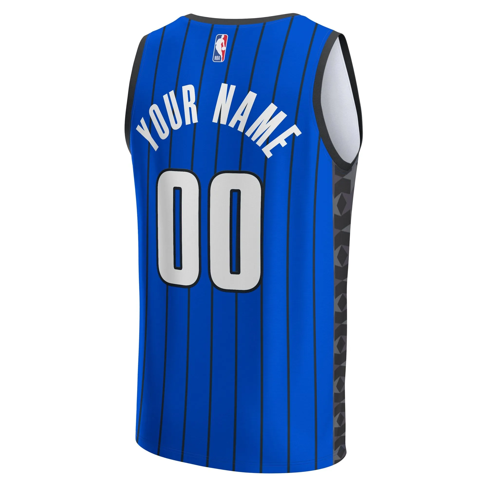 Orlando Magic Fanatics Branded Fast Break Custom Jersey - Blue - Statement Edition