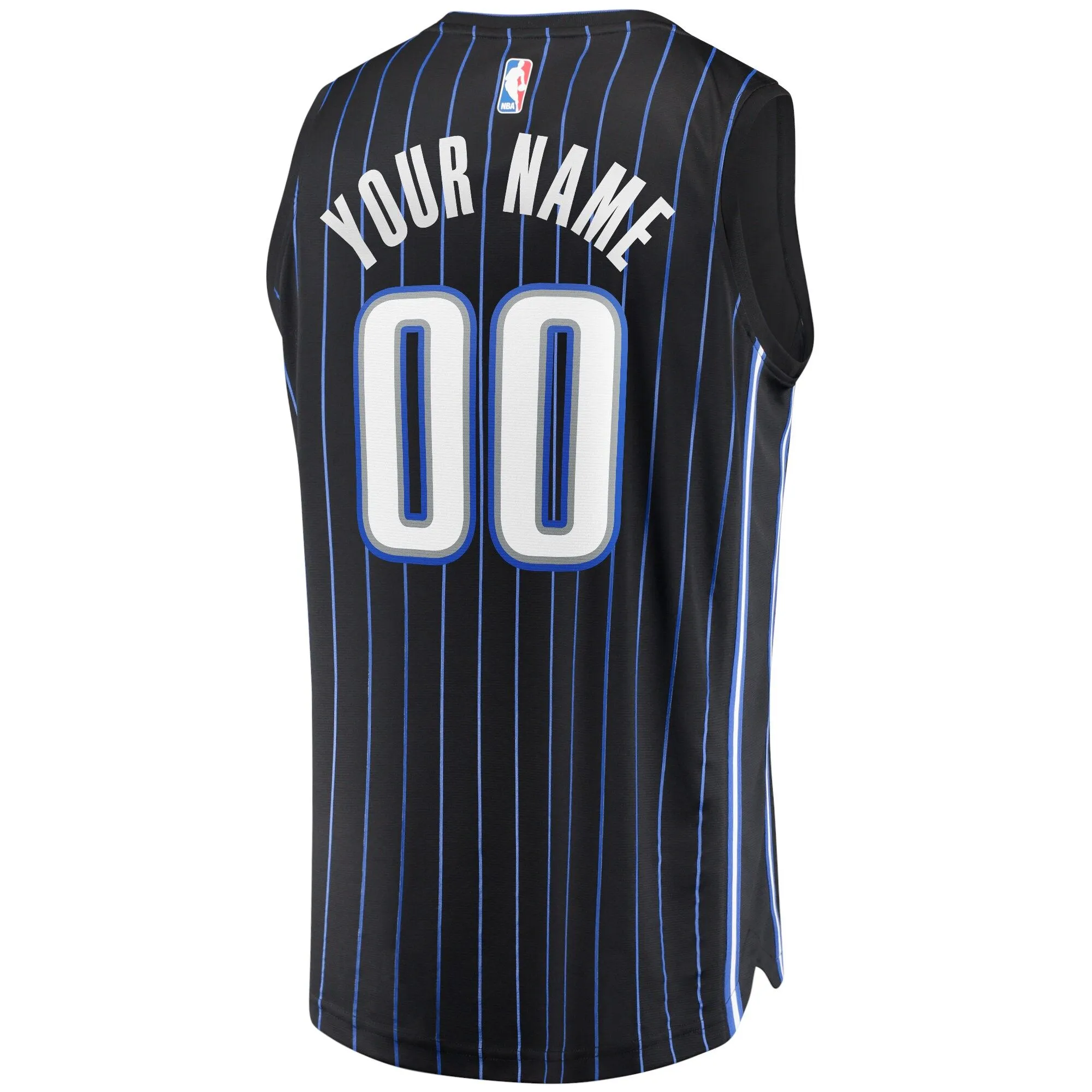 Orlando Magic Fanatics Branded Youth Fast Break Replica Custom Jersey Black - Icon Edition