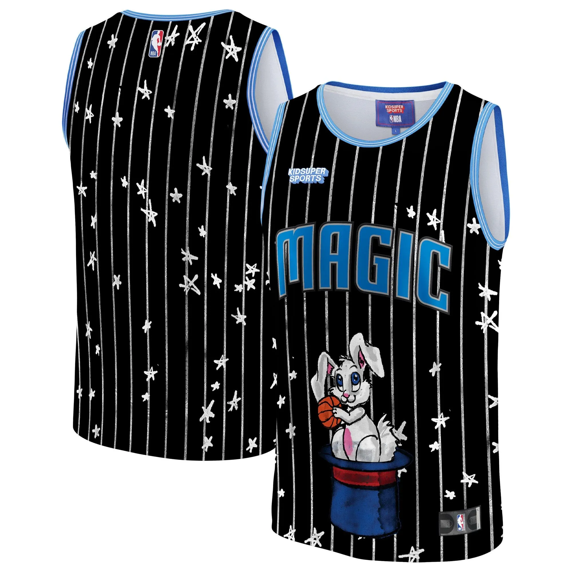 Orlando Magic NBA & KidSuper Studios By Fanatics Unisex Hometown Jersey - Black