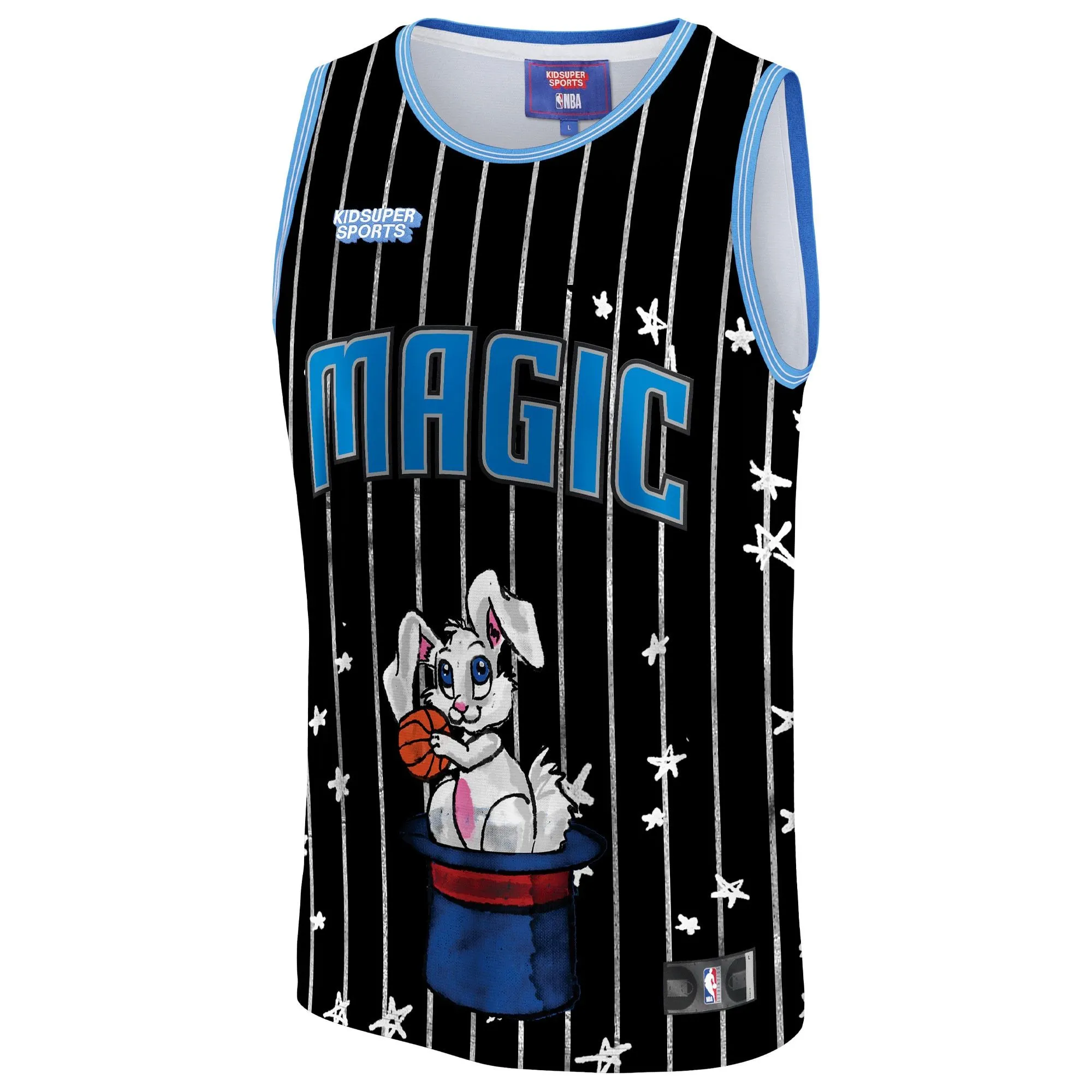 Orlando Magic NBA & KidSuper Studios By Fanatics Unisex Hometown Jersey - Black