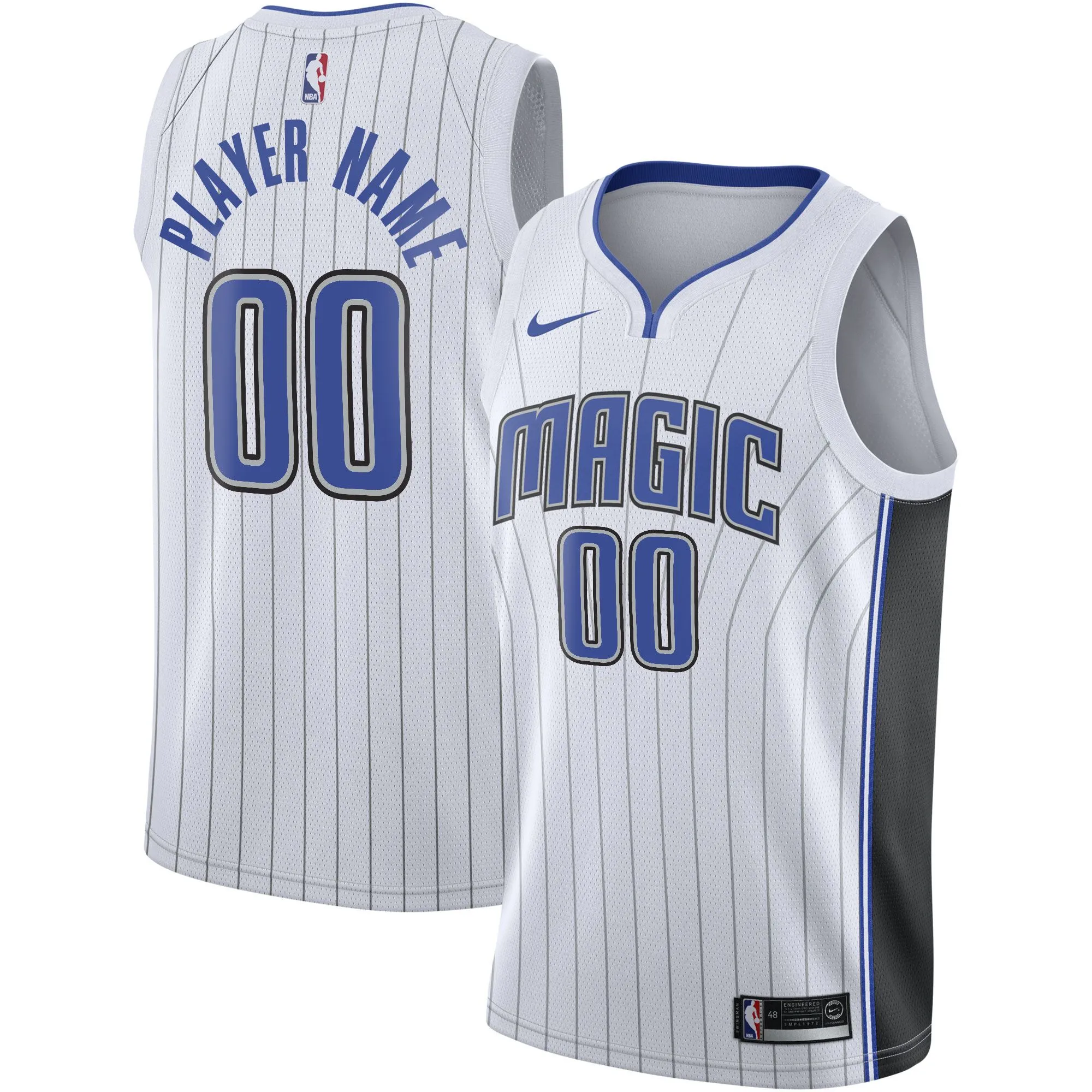 Orlando Magic  2020/21 Swingman Custom Jersey - Association Edition - White