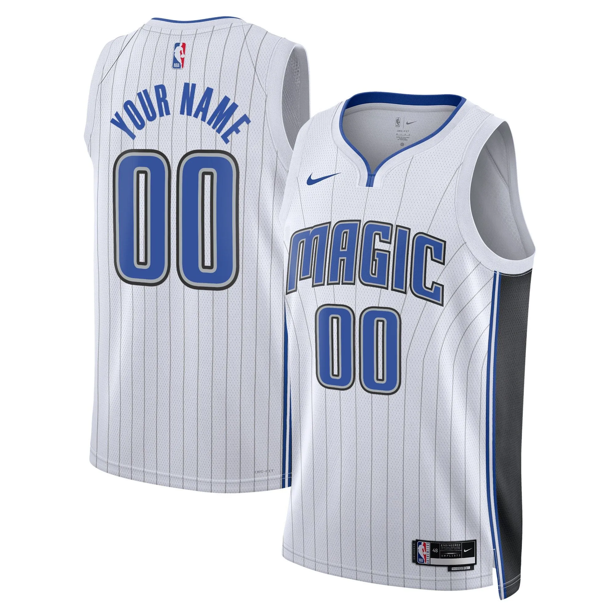 Orlando Magic  Unisex Swingman Custom Jersey White - Association Edition