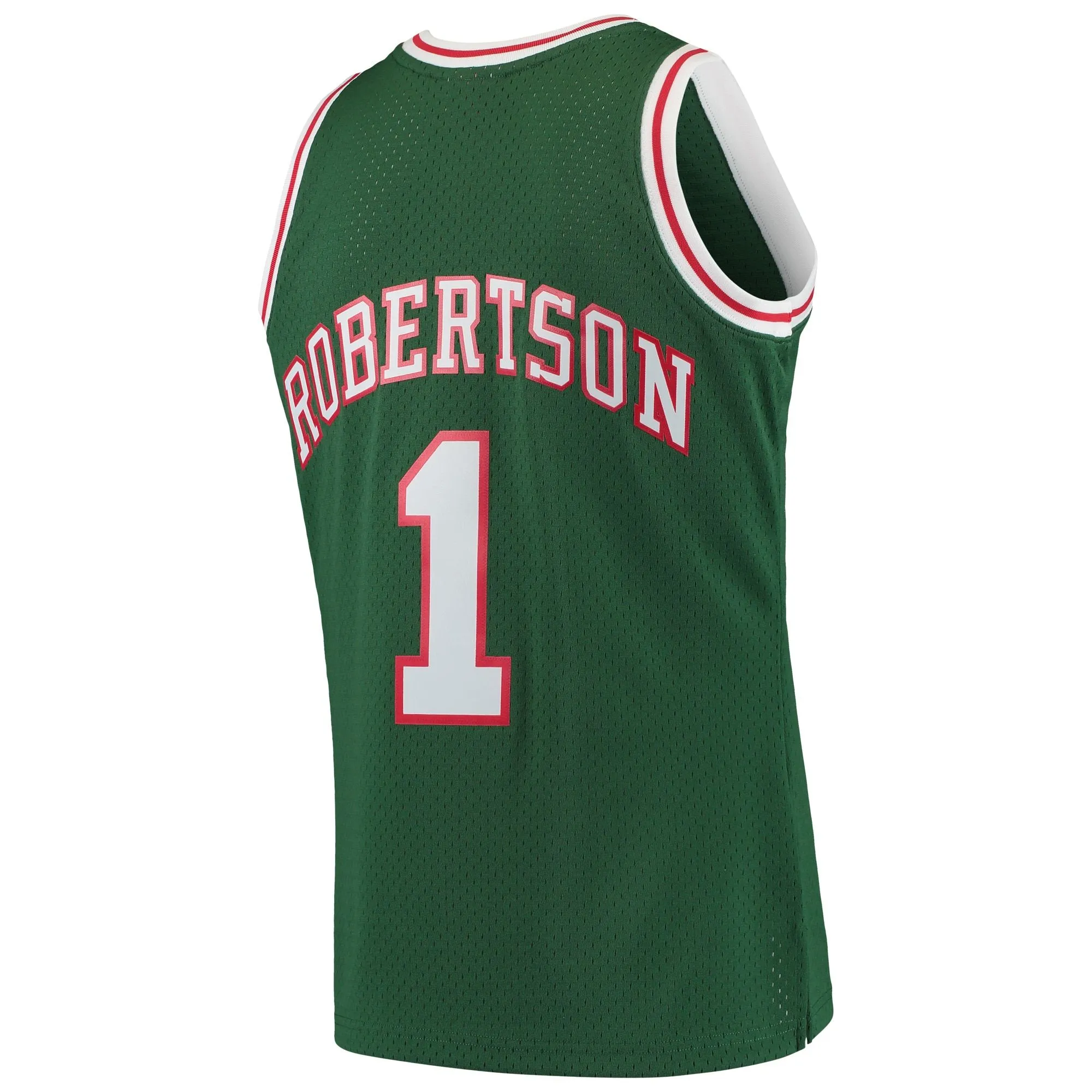 Oscar Robertson Milwaukee Bucks Mitchell & Ness 1971/72 Hardwood Classics Swingman Jersey - Green