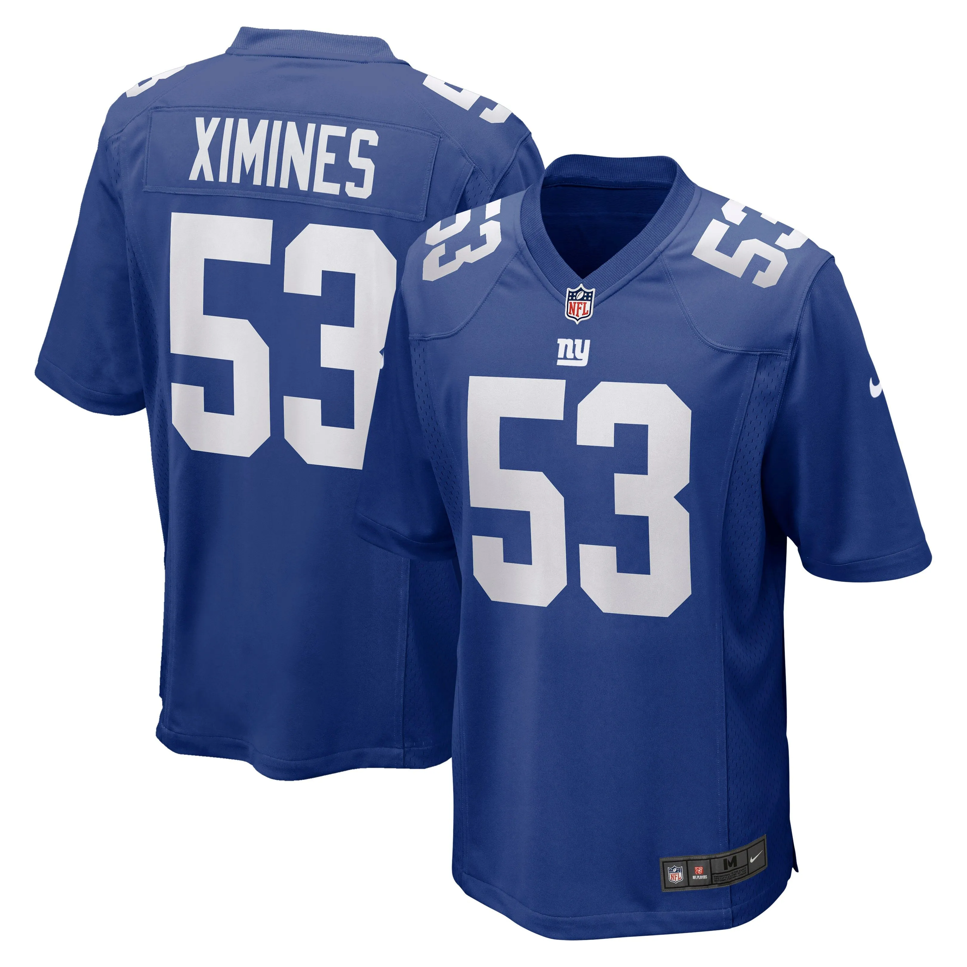 Oshane Ximines New York Giants  Game Jersey - Royal