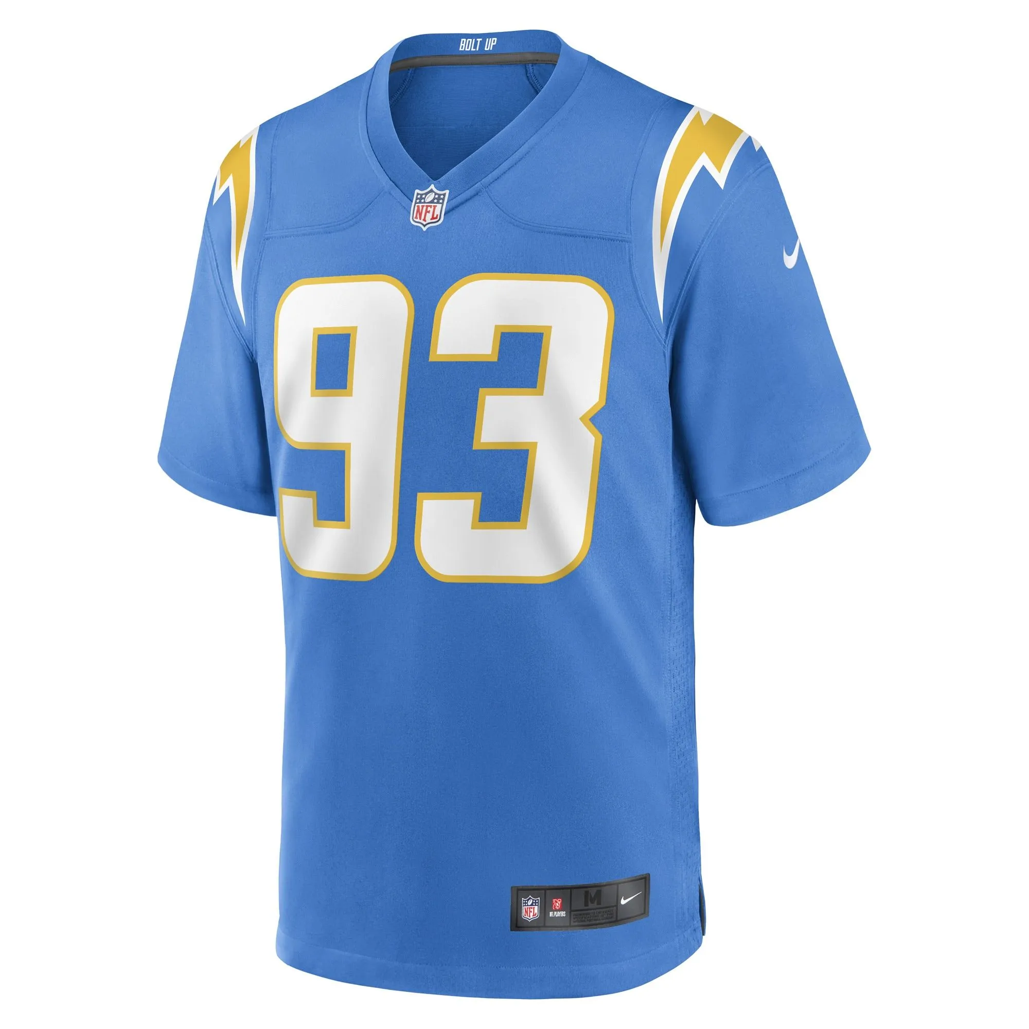 Otito Ogbonnia Los Angeles Chargers  Game Player Jersey - Powder Blue