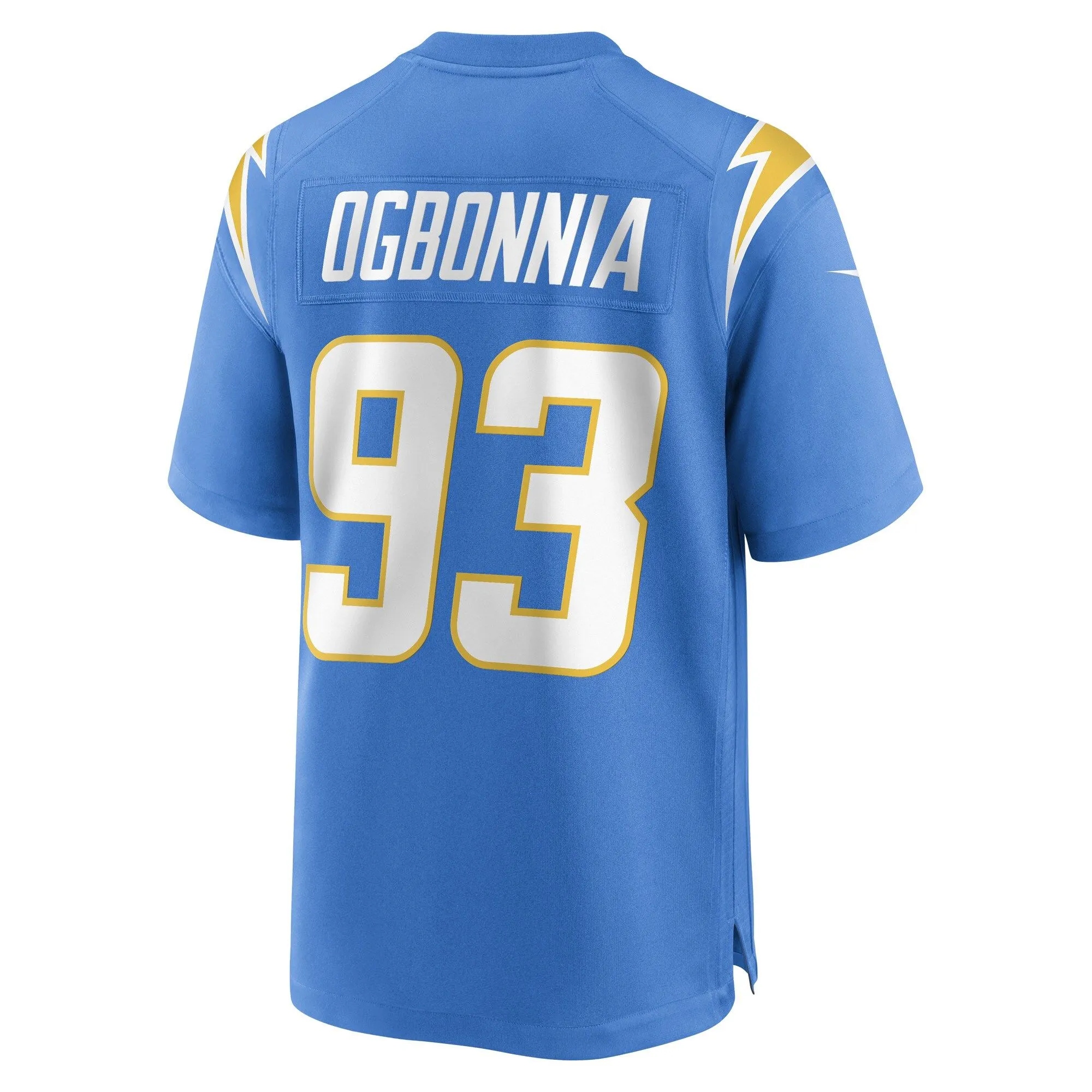 Otito Ogbonnia Los Angeles Chargers  Game Player Jersey - Powder Blue