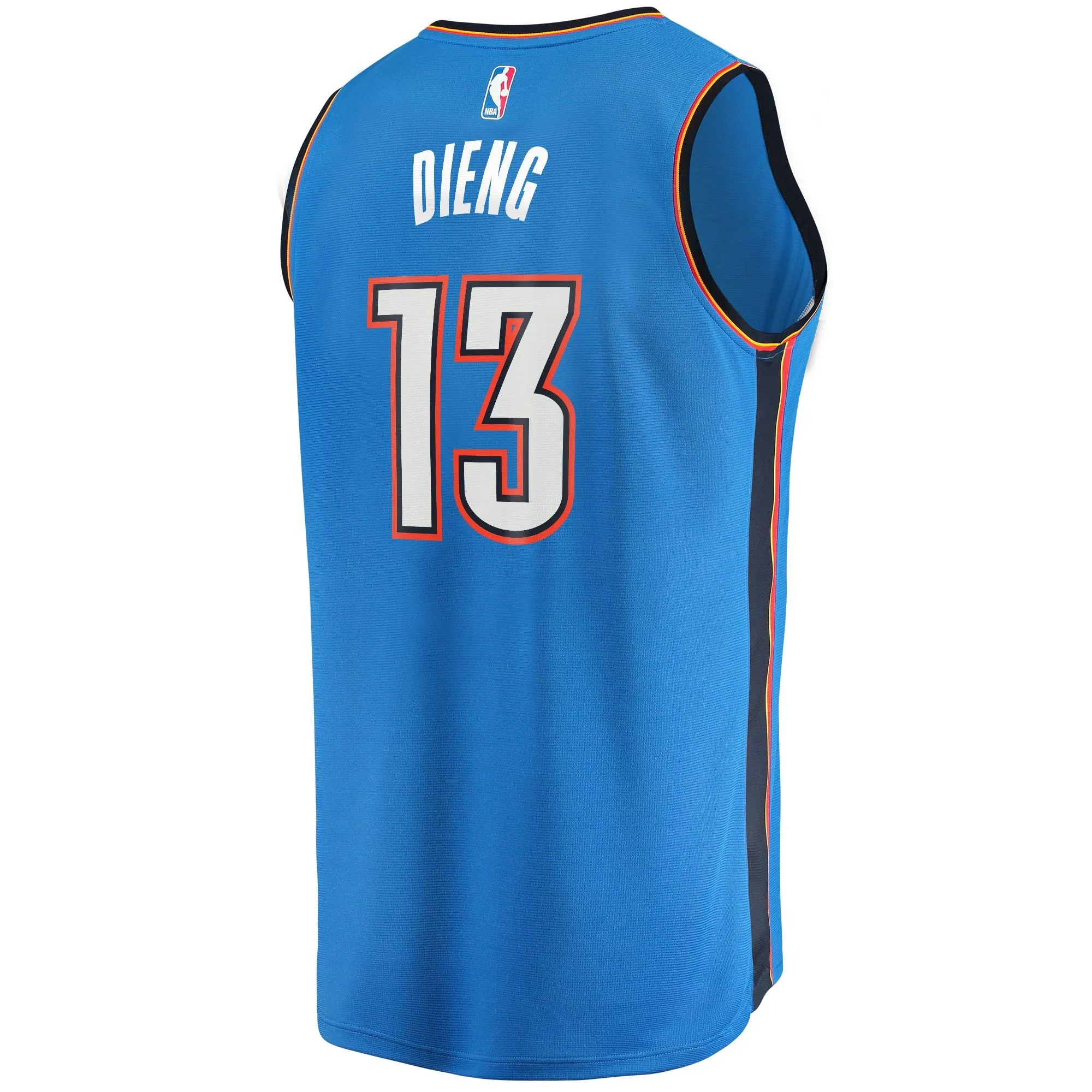 Ousmane Dieng Oklahoma City Thunder Fanatics Branded 2022 NBA Draft First Round Pick Fast Break Replica Player Jersey - Icon Edition - Blue