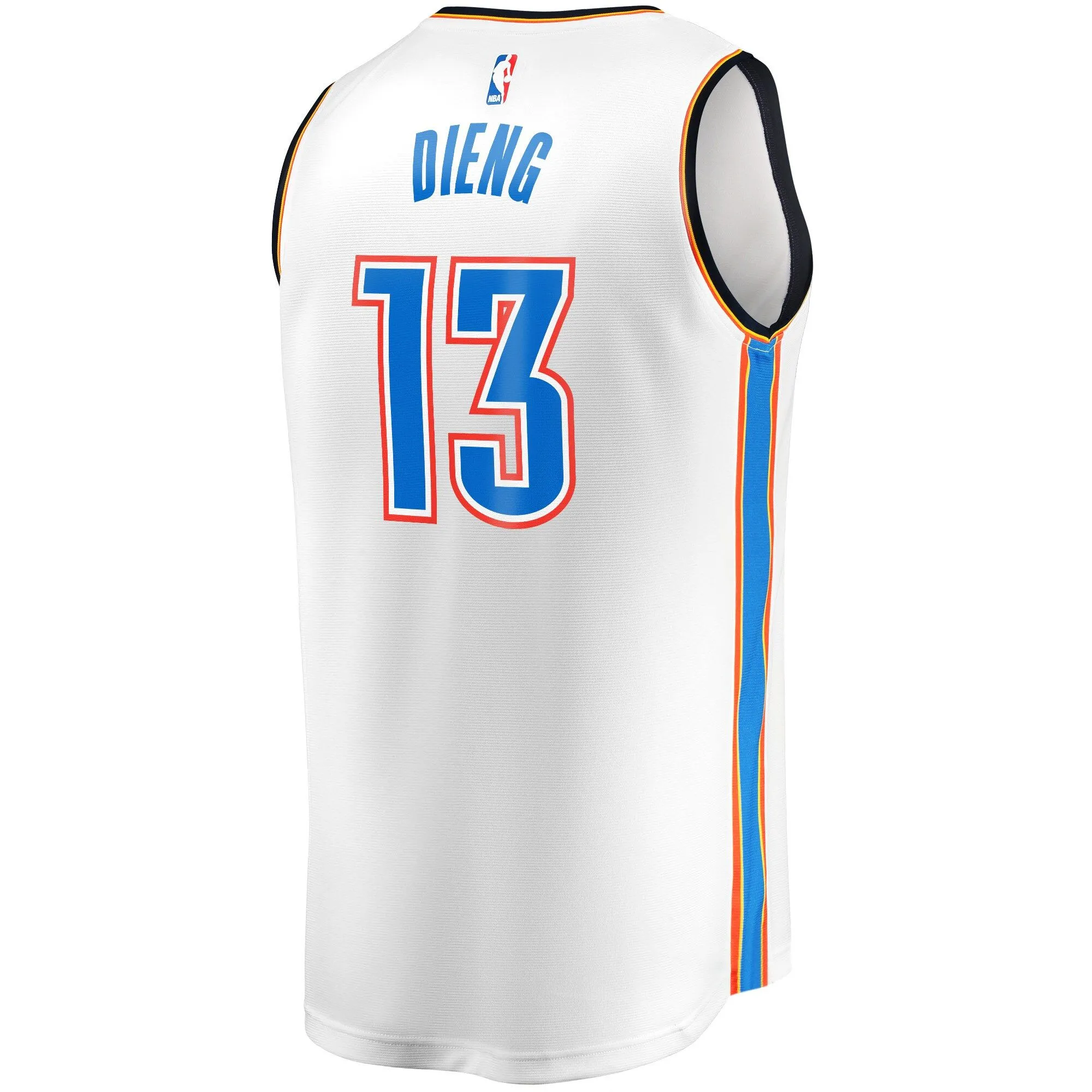 Ousmane Dieng Oklahoma City Thunder Fanatics Branded Fast Break Player Jersey - Association Edition - White