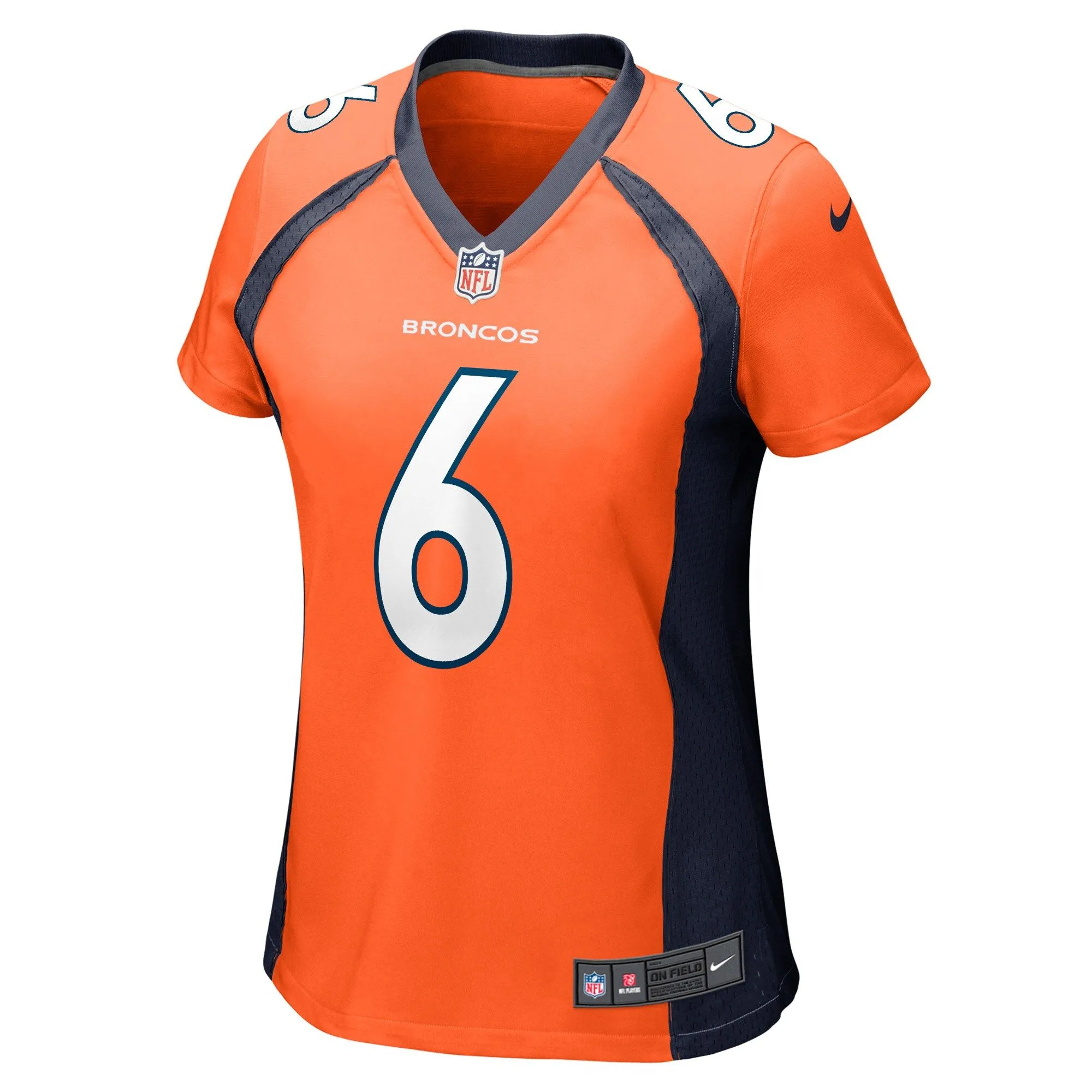 P.J. Locke Denver Broncos  Women's Game Player Jersey - Orange