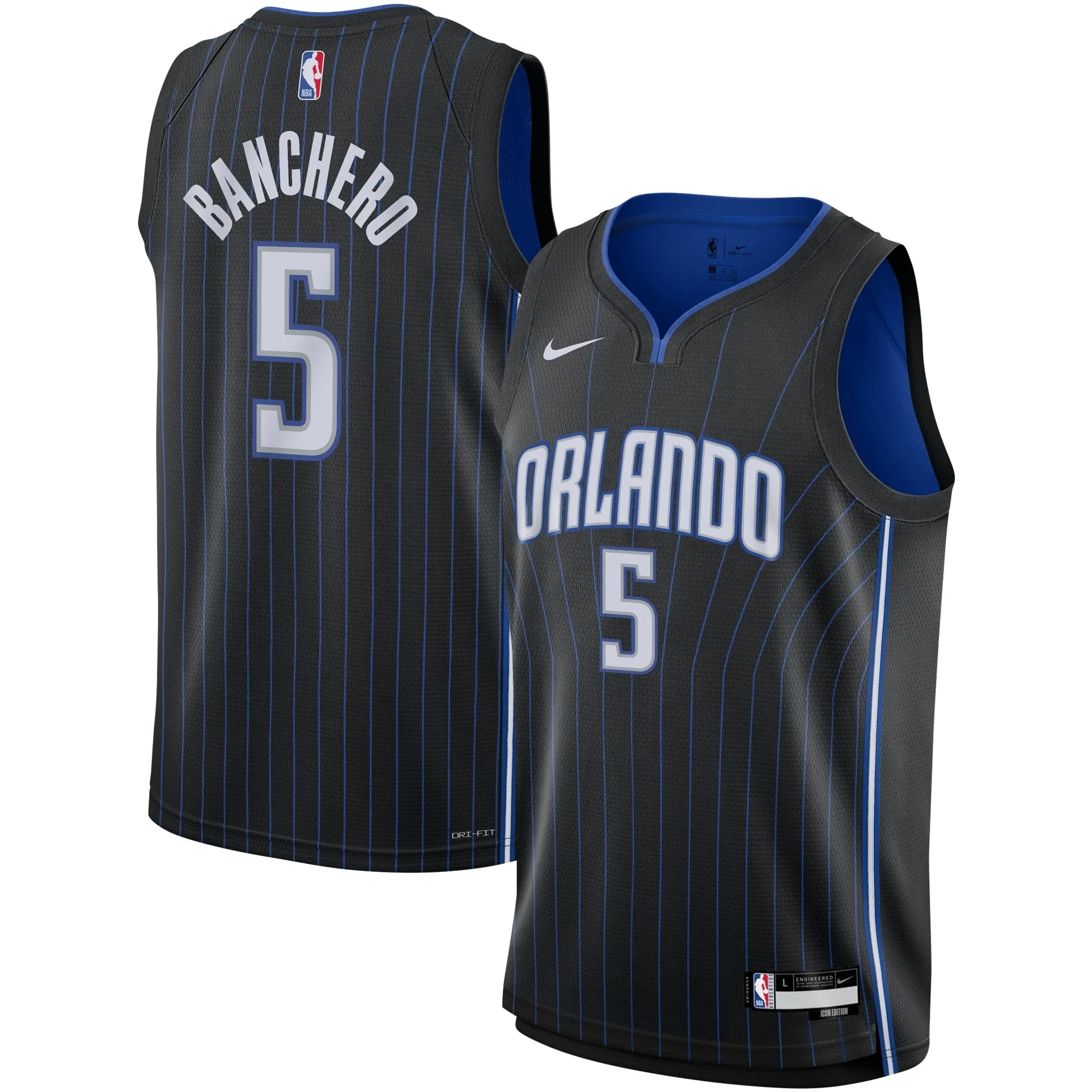 Paolo Banchero Orlando Magic  Youth Swingman Jersey - Icon Edition - Black