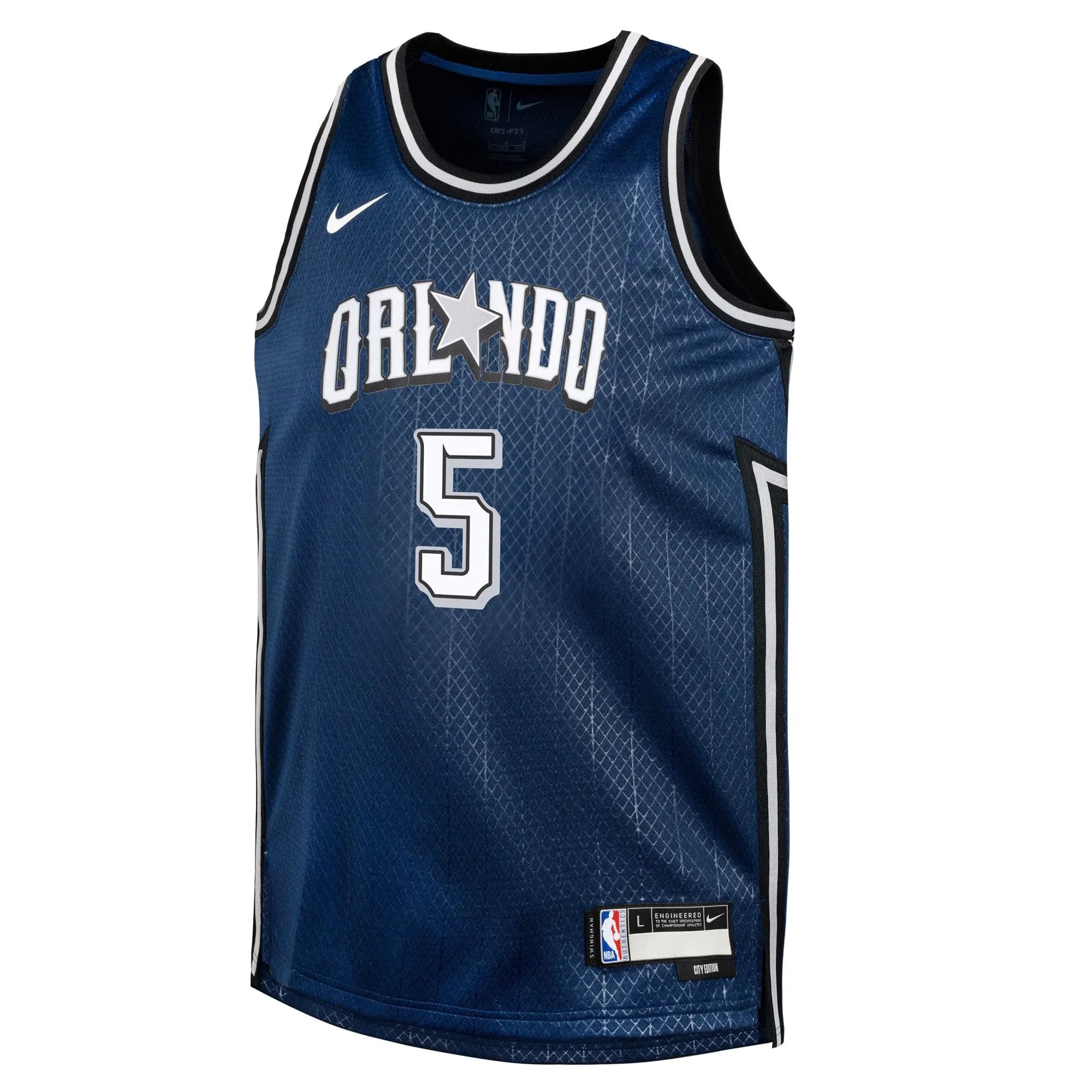 Paolo Banchero Orlando Magic  Youth  Swingman Replica Jersey - City Edition - Navy