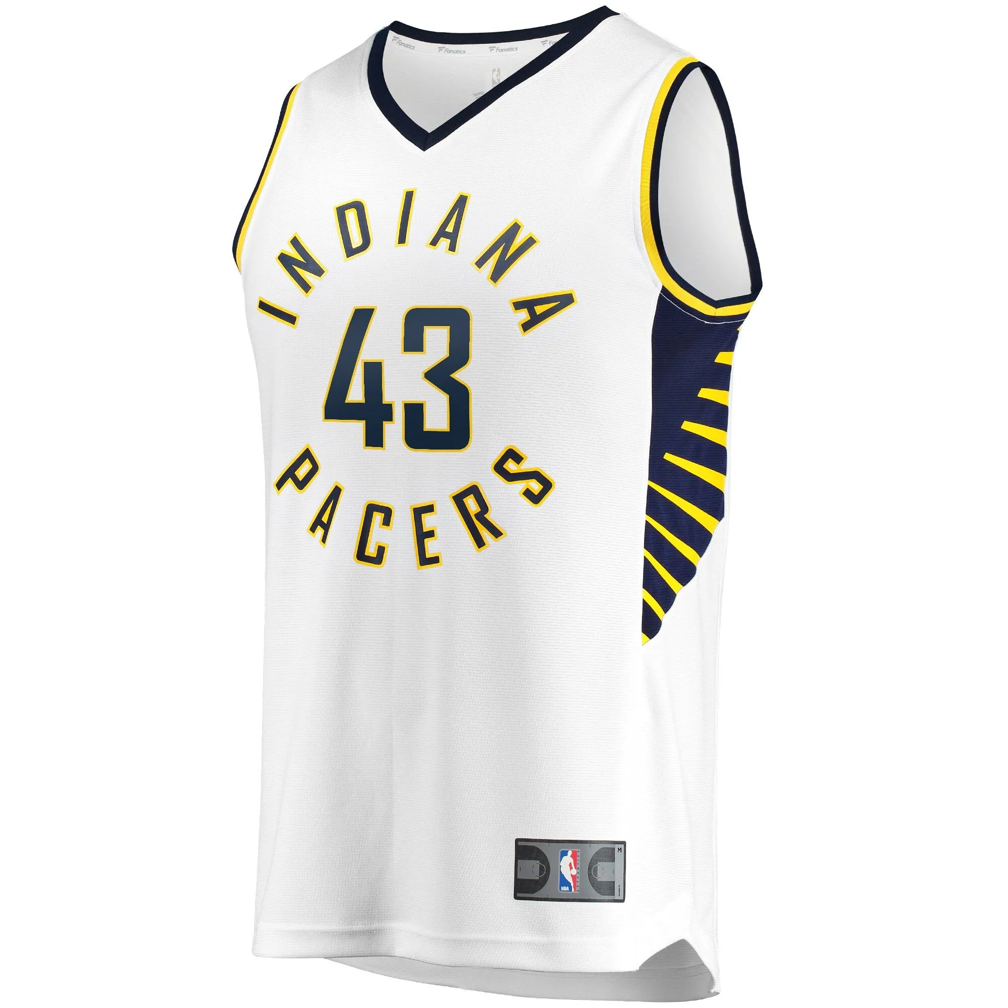 Pascal Siakam Indiana Pacers Fanatics Branded Fast Break Player Jersey - Association Edition - White