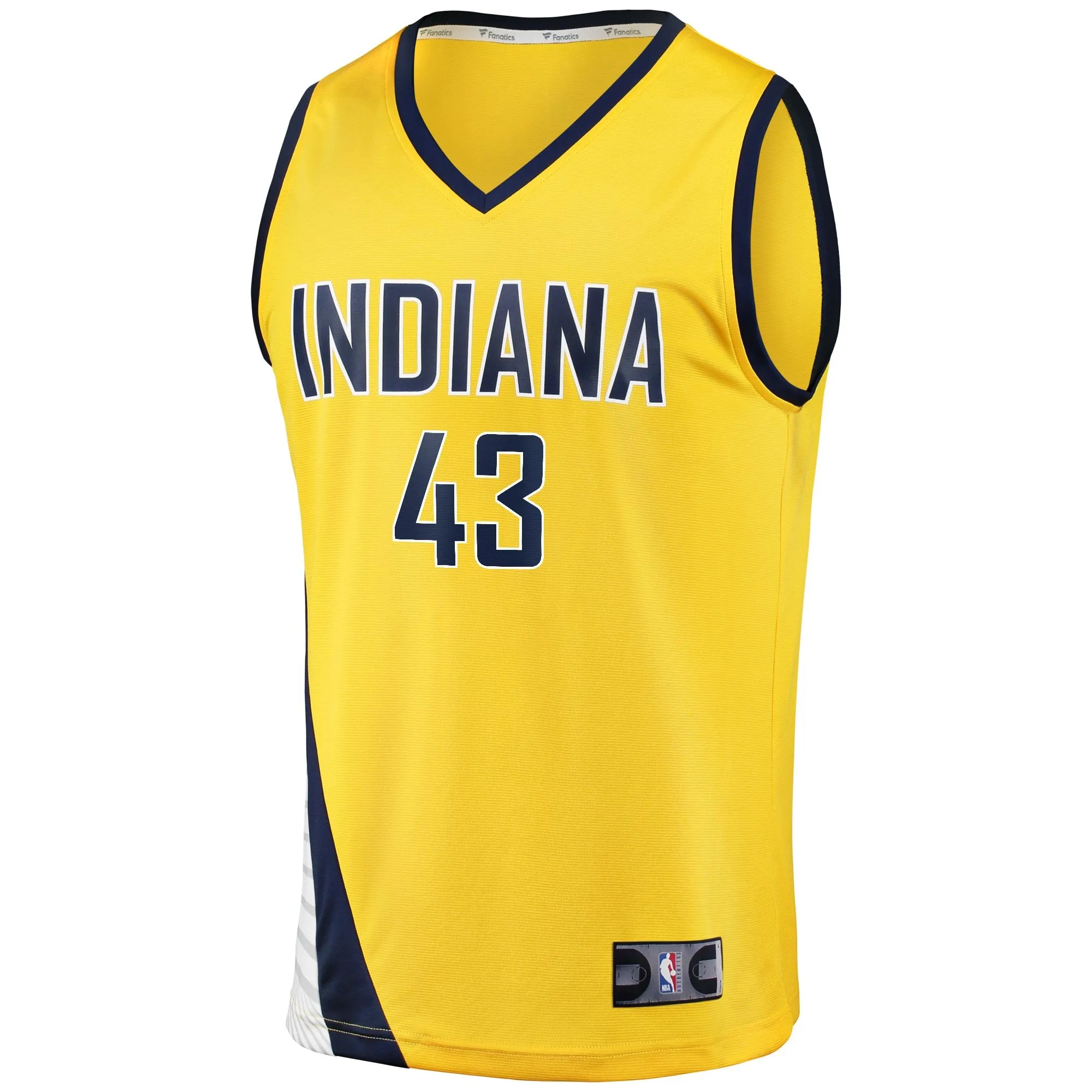 Pascal Siakam Indiana Pacers Fanatics Branded Youth Fast Break Player Jersey - Statement Edition - Gold