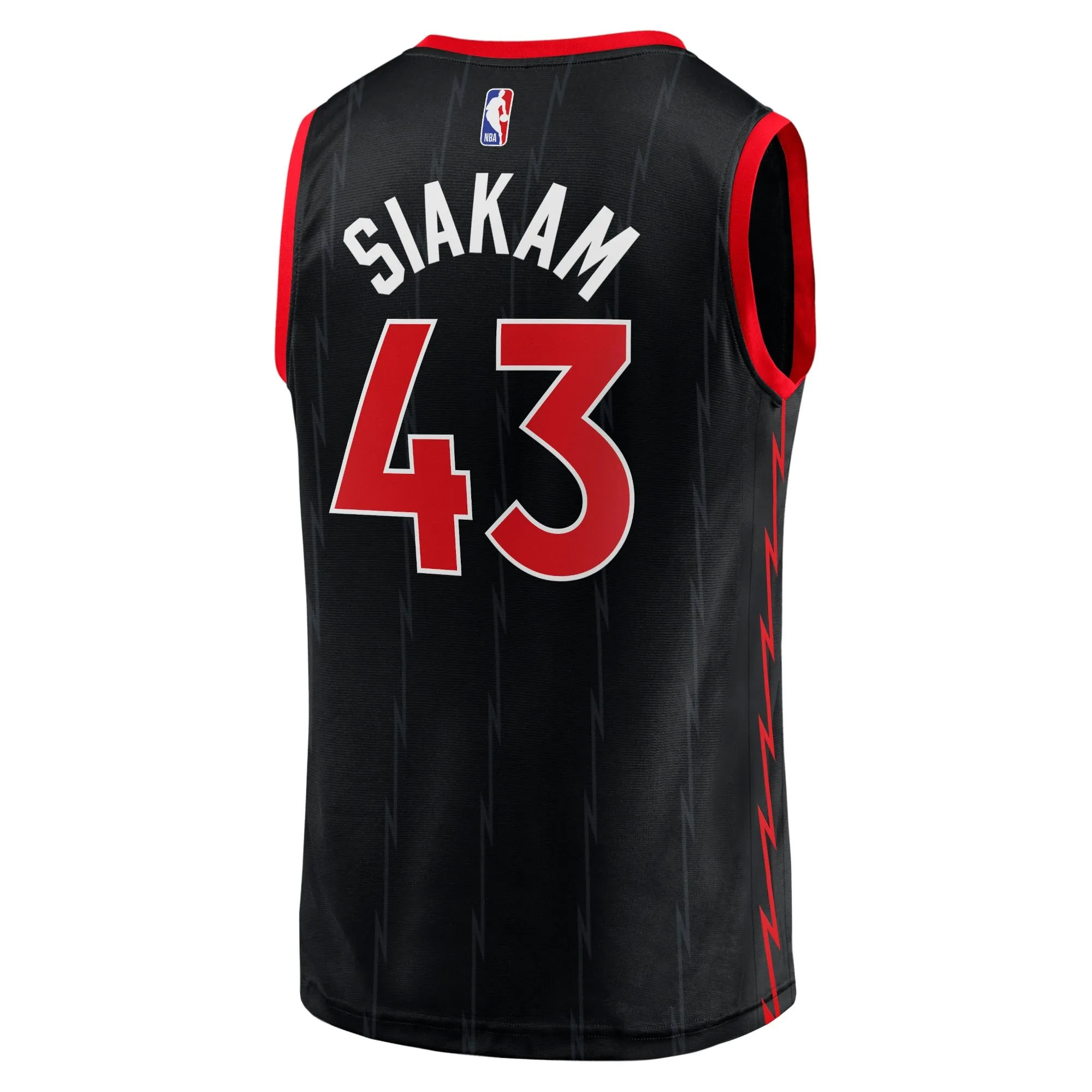 Pascal Siakam Toronto Raptors Fanatics Branded Fast Break Replica Jersey Black - Statement Edition