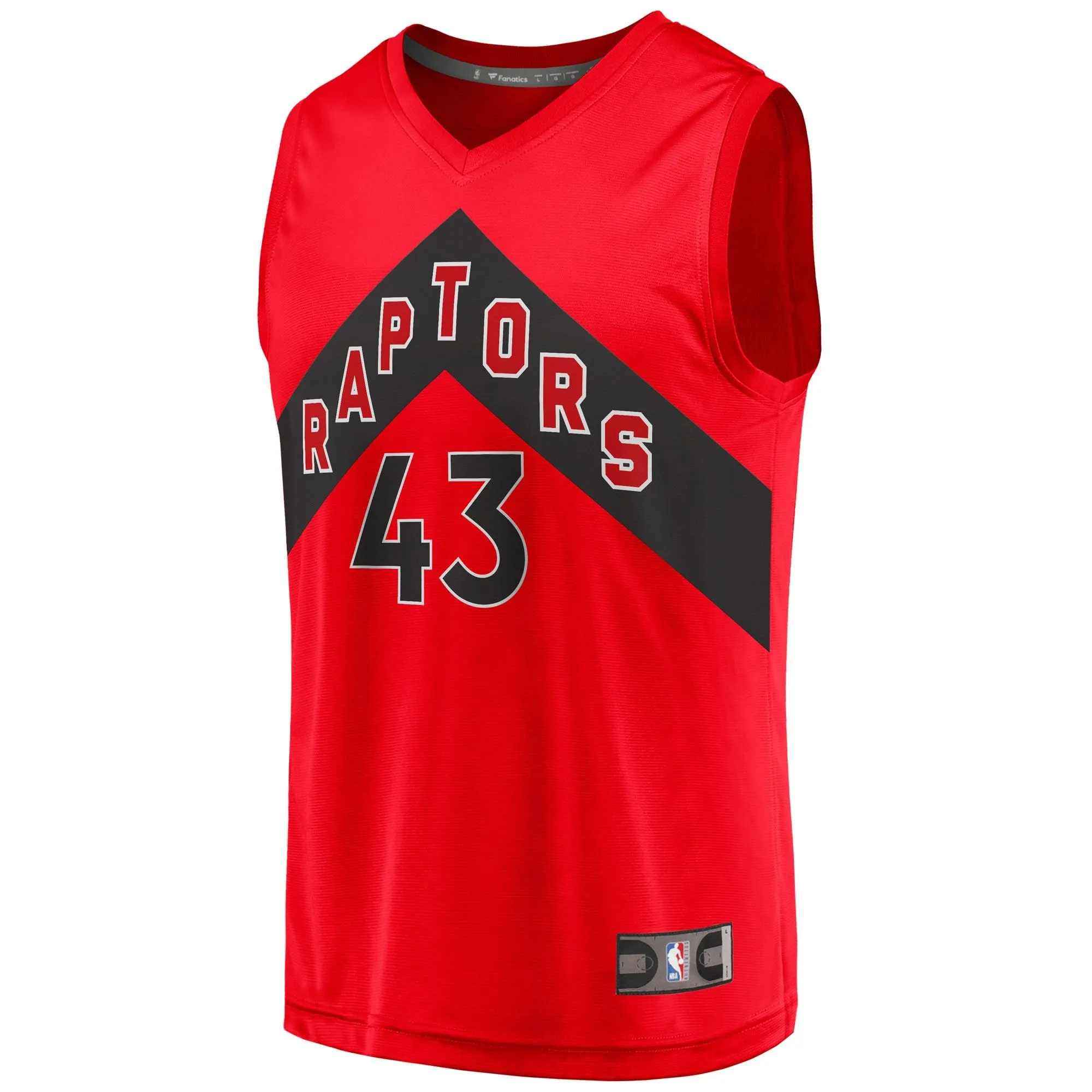 Pascal Siakam Toronto Raptors Fanatics Branded Youth Fast Break Player Jersey - Red - Icon Edition