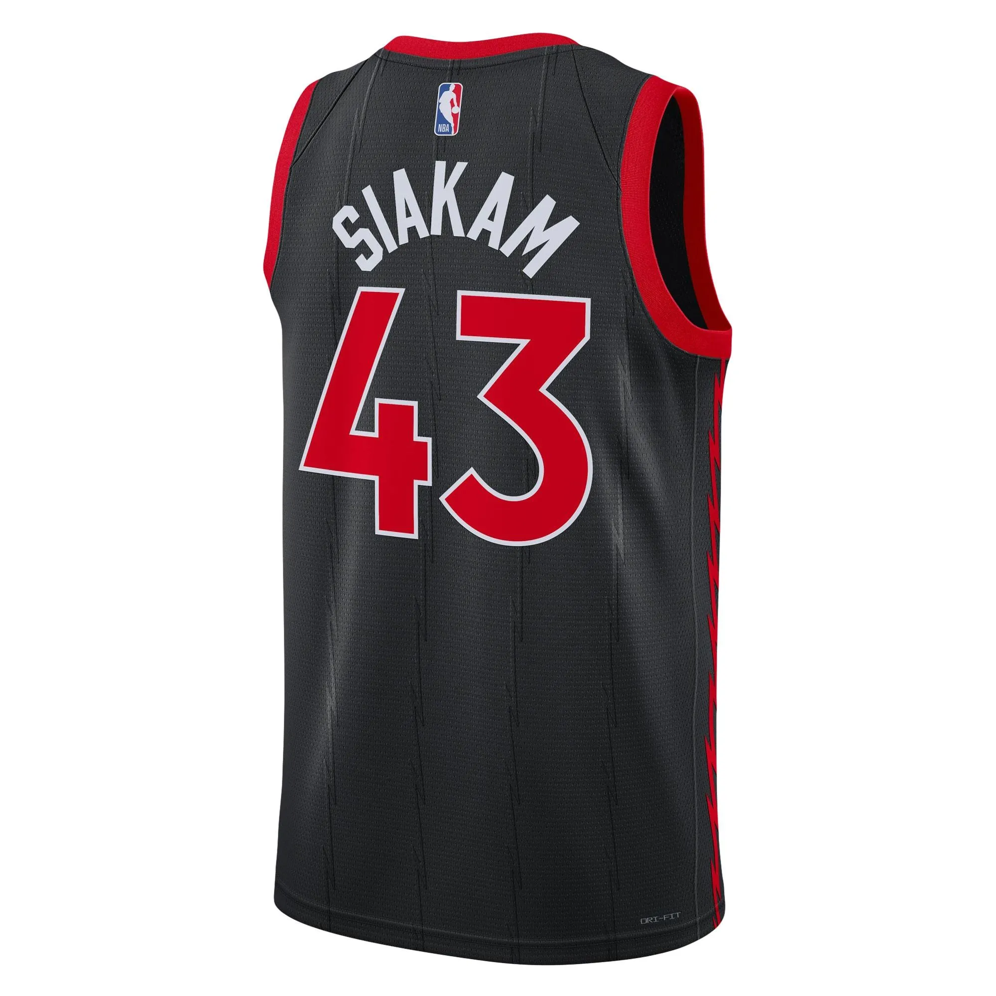 Pascal Siakam Toronto Raptors Jordan Brand Unisex Swingman Jersey - Statement Edition - Black