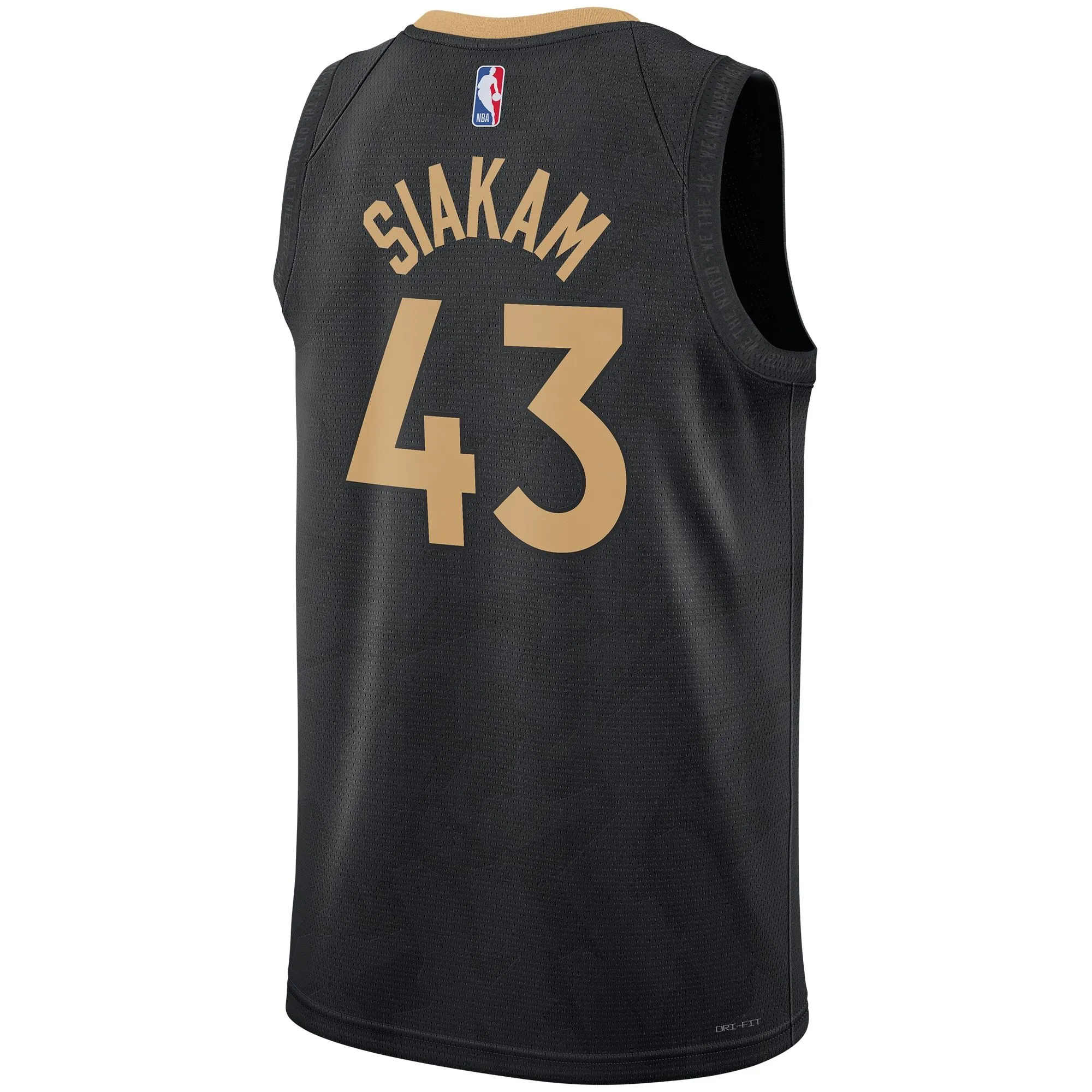 Pascal Siakam Toronto Raptors  Unisex 2022/23 Swingman Jersey - City Edition - Black