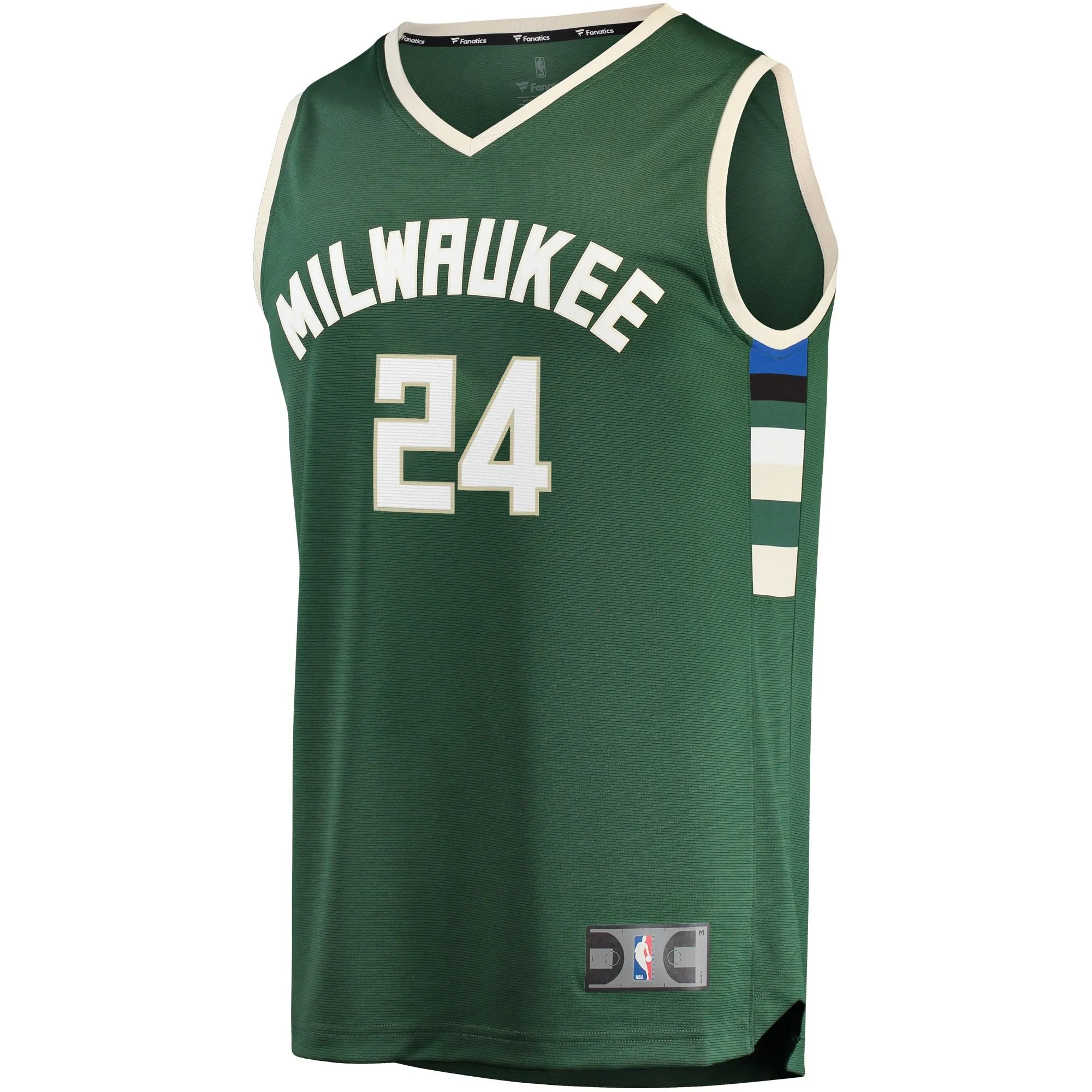 Pat Connaughton Milwaukee Bucks Fanatics Branded Fast Break Replica Jersey - Icon Edition - Hunter Green