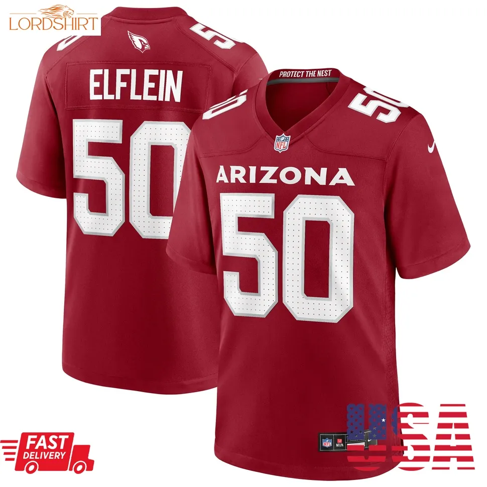 Pat Elflein Arizona Cardinals  Team Game Jersey    Cardinal