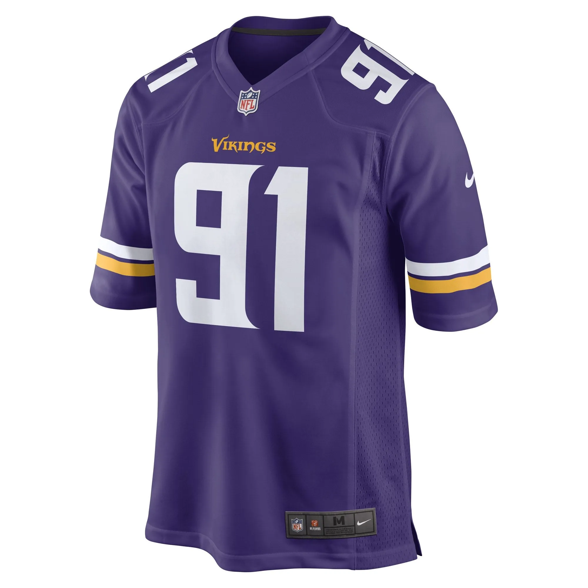 Patrick Jones II Minnesota Vikings  Team Game Player Jersey - Purple