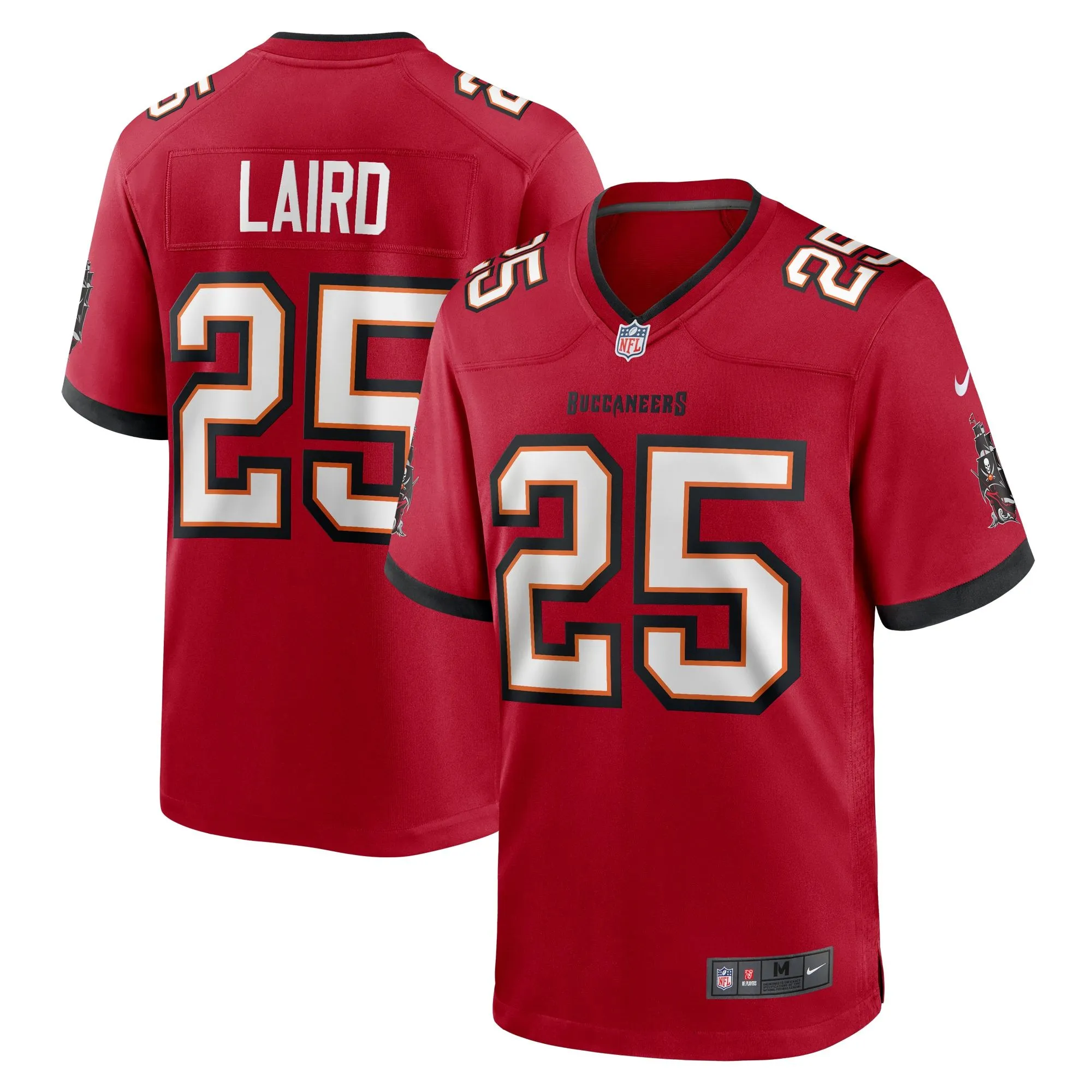 Patrick Laird Tampa Bay Buccaneers   Game Jersey -  Red