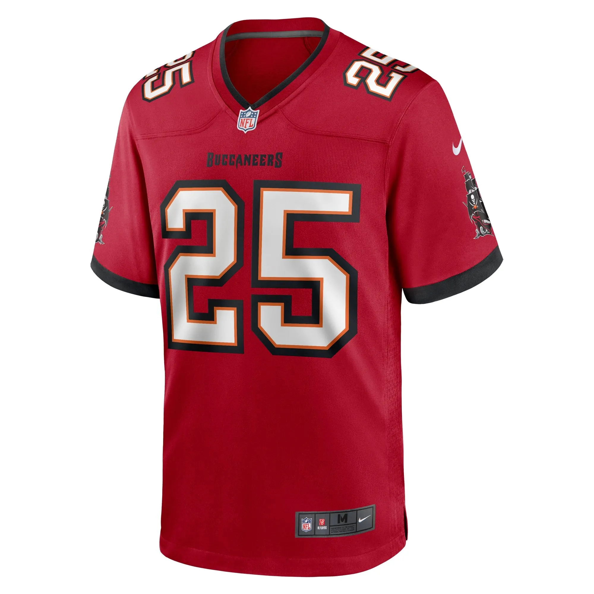 Patrick Laird Tampa Bay Buccaneers   Game Jersey -  Red