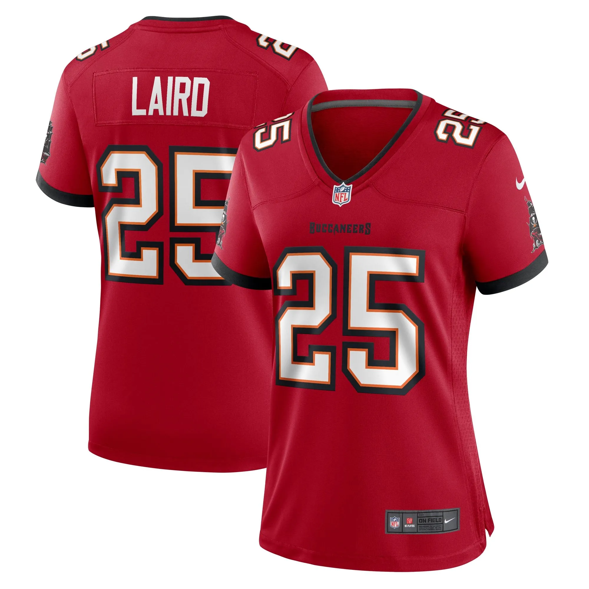 Patrick Laird Tampa Bay Buccaneers  Women's  Game Jersey -  Red