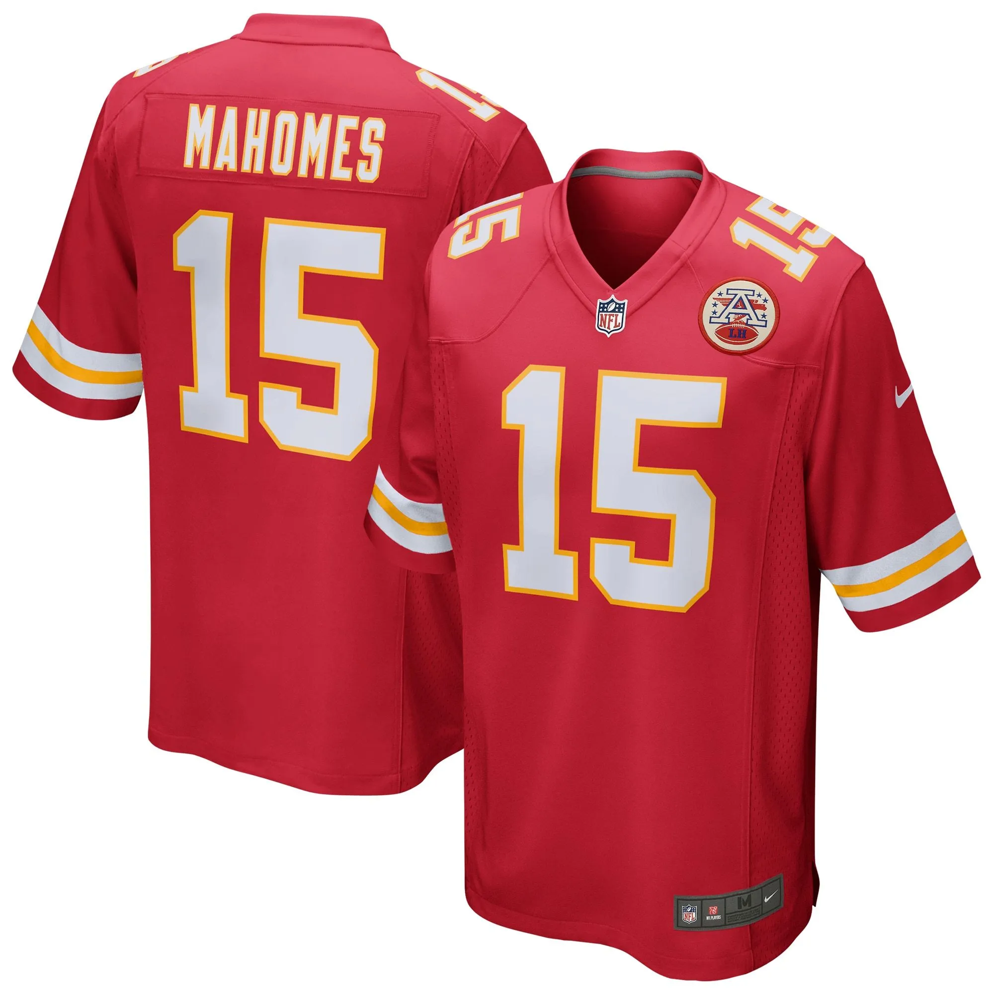 Patrick Mahomes Kansas City Chiefs  Game Jersey - Red