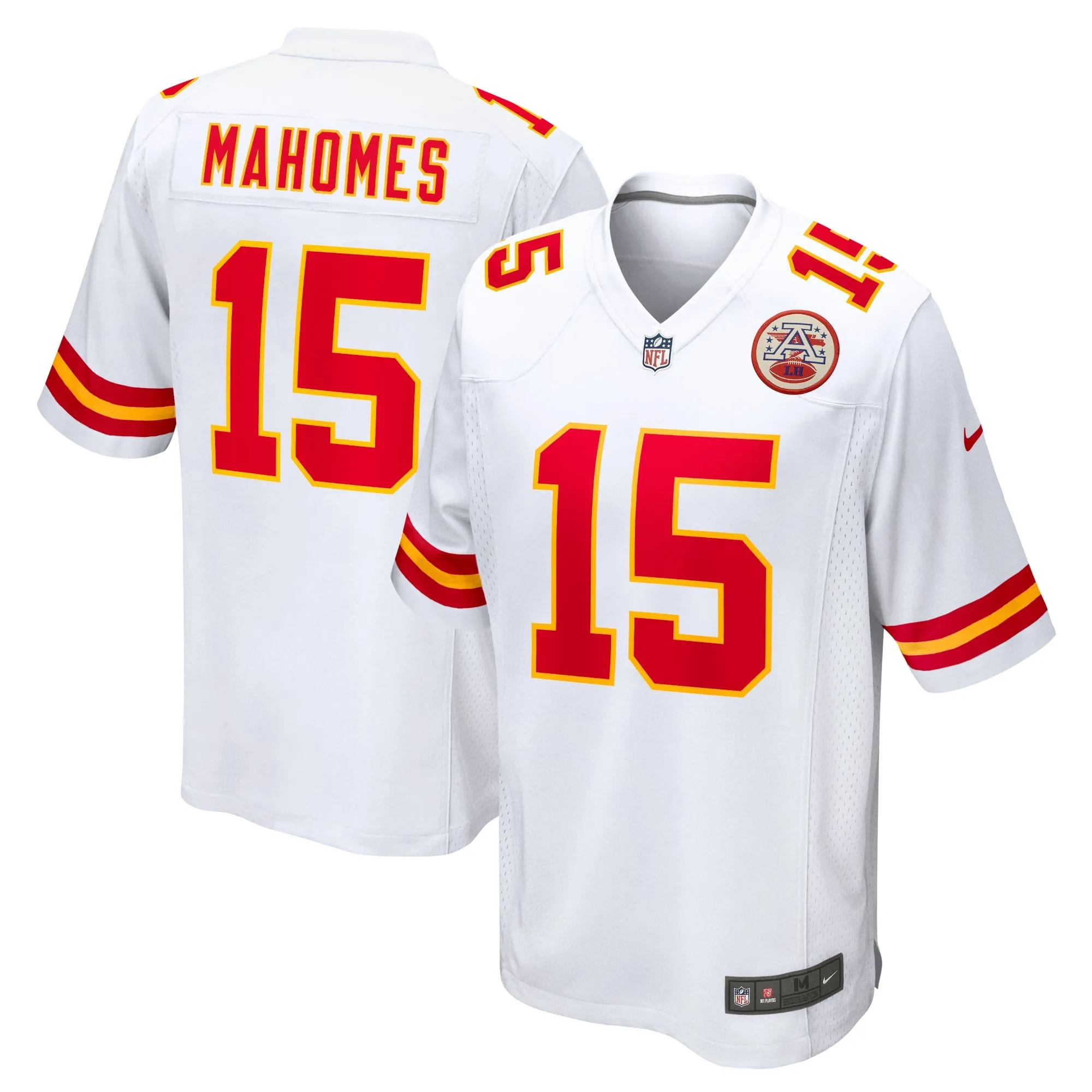 Patrick Mahomes Kansas City Chiefs   Game Jersey -  White