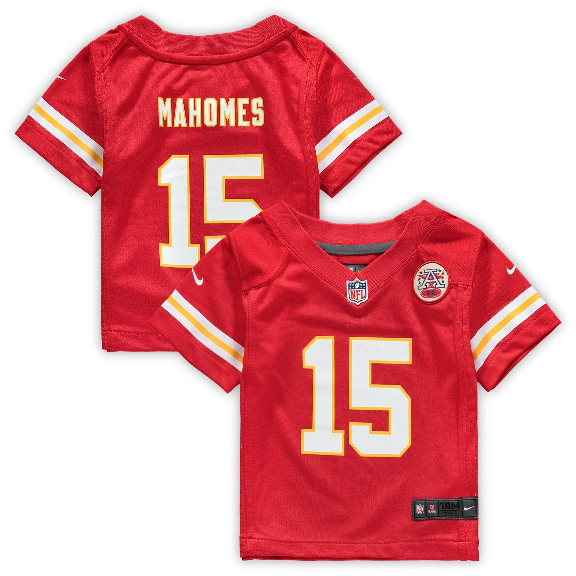 Patrick Mahomes Kansas City Chiefs  Infant Game Jersey - Red