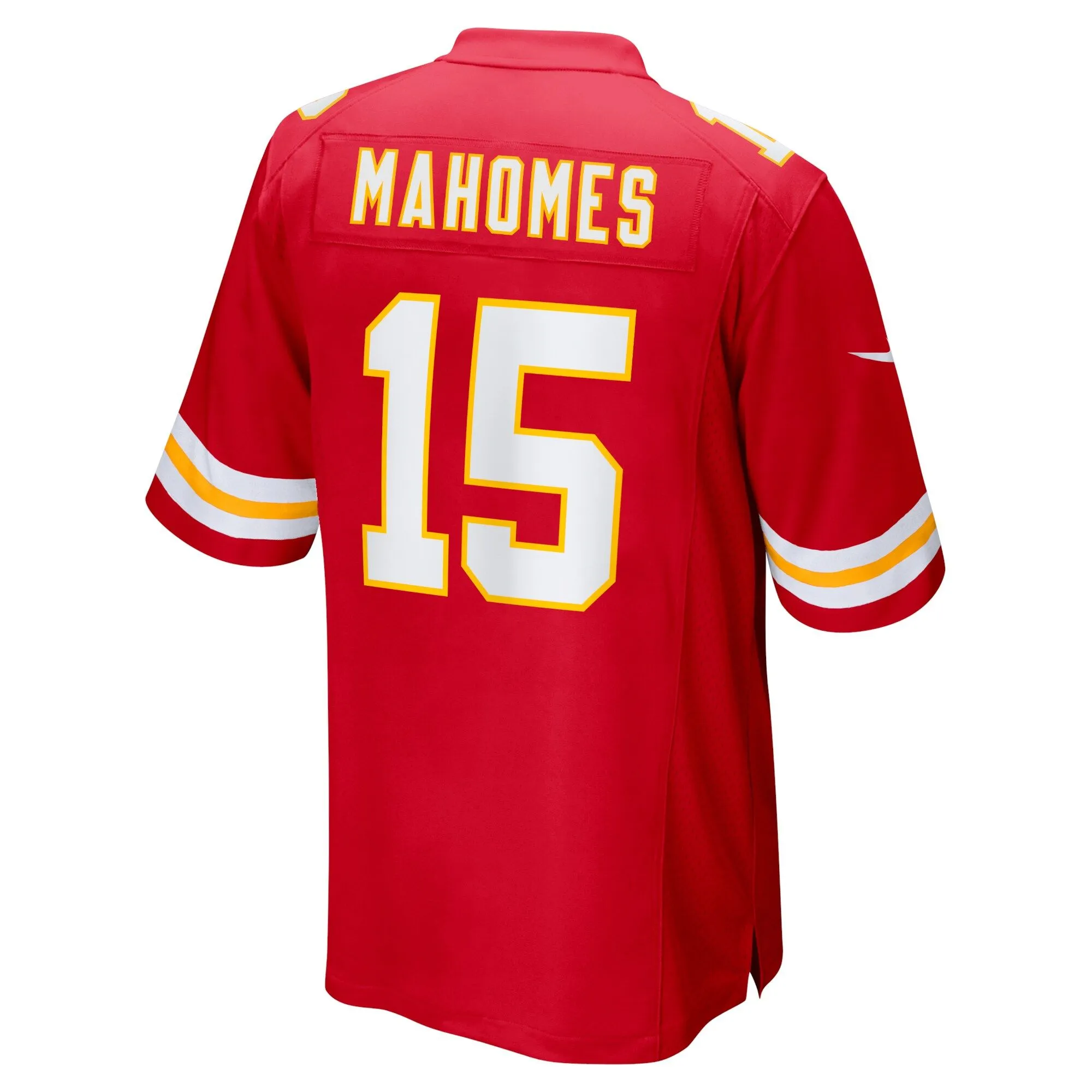 Patrick Mahomes Kansas City Chiefs  Super Bowl LVII (2022 Season) Patch Game Jersey - Red