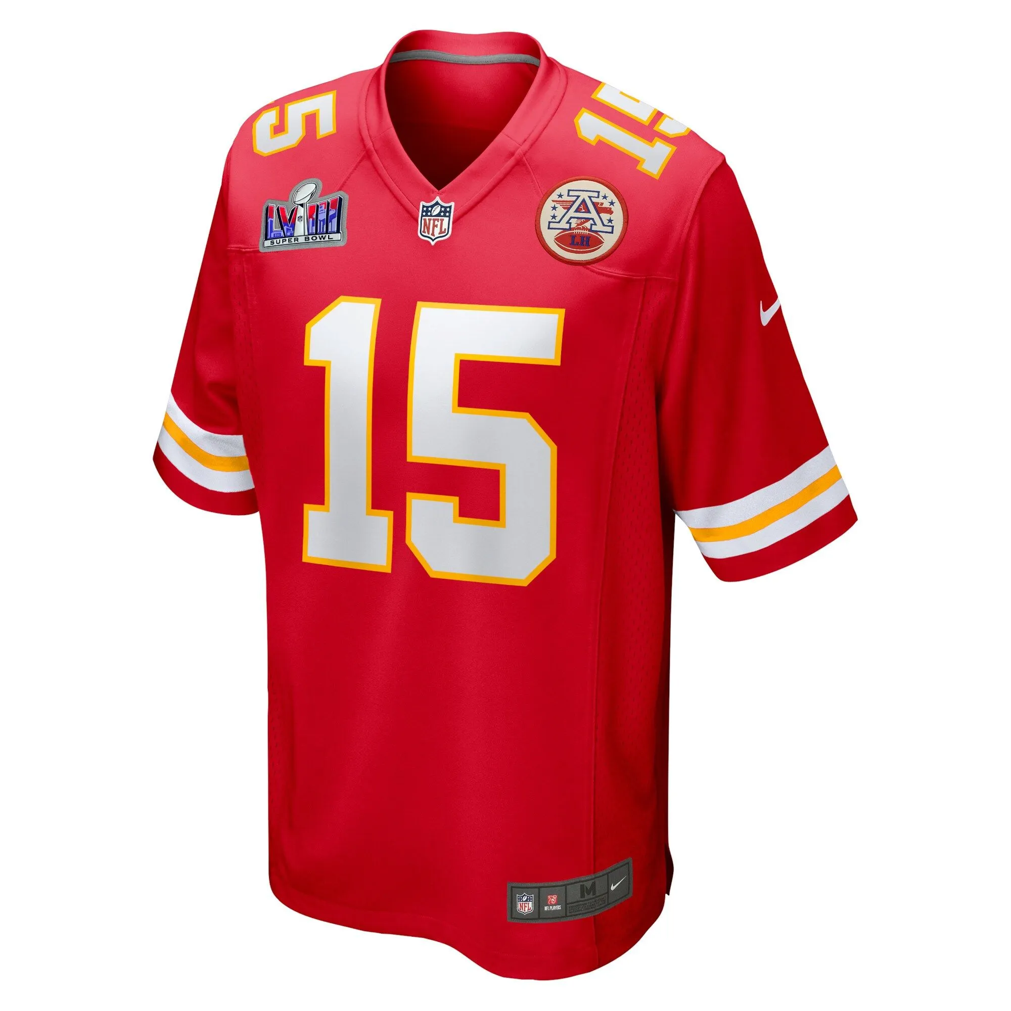 Patrick Mahomes Kansas City Chiefs  Super Bowl LVIII Game Jersey - Red