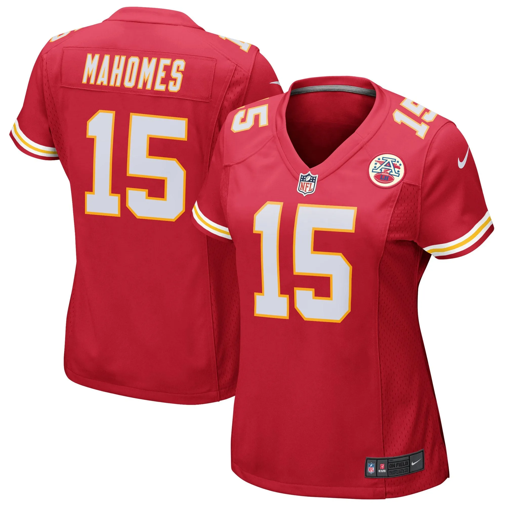 Patrick Mahomes Kansas City Chiefs  Women's Game Jersey - Red