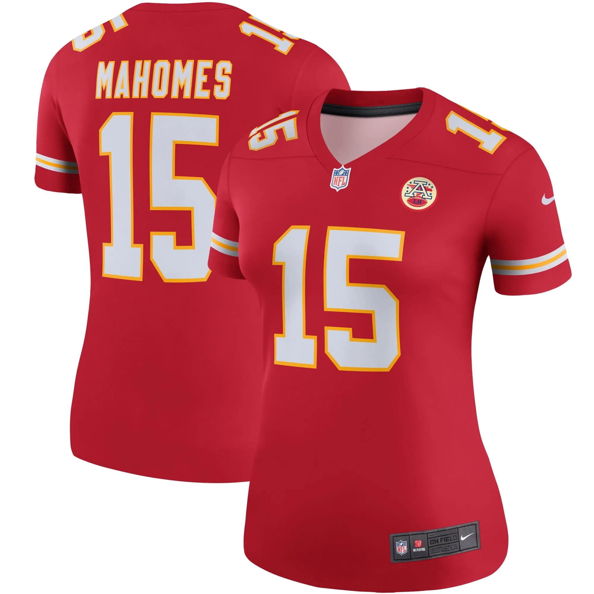 Patrick Mahomes Kansas City Chiefs  Women's Legend Team Jersey - Red